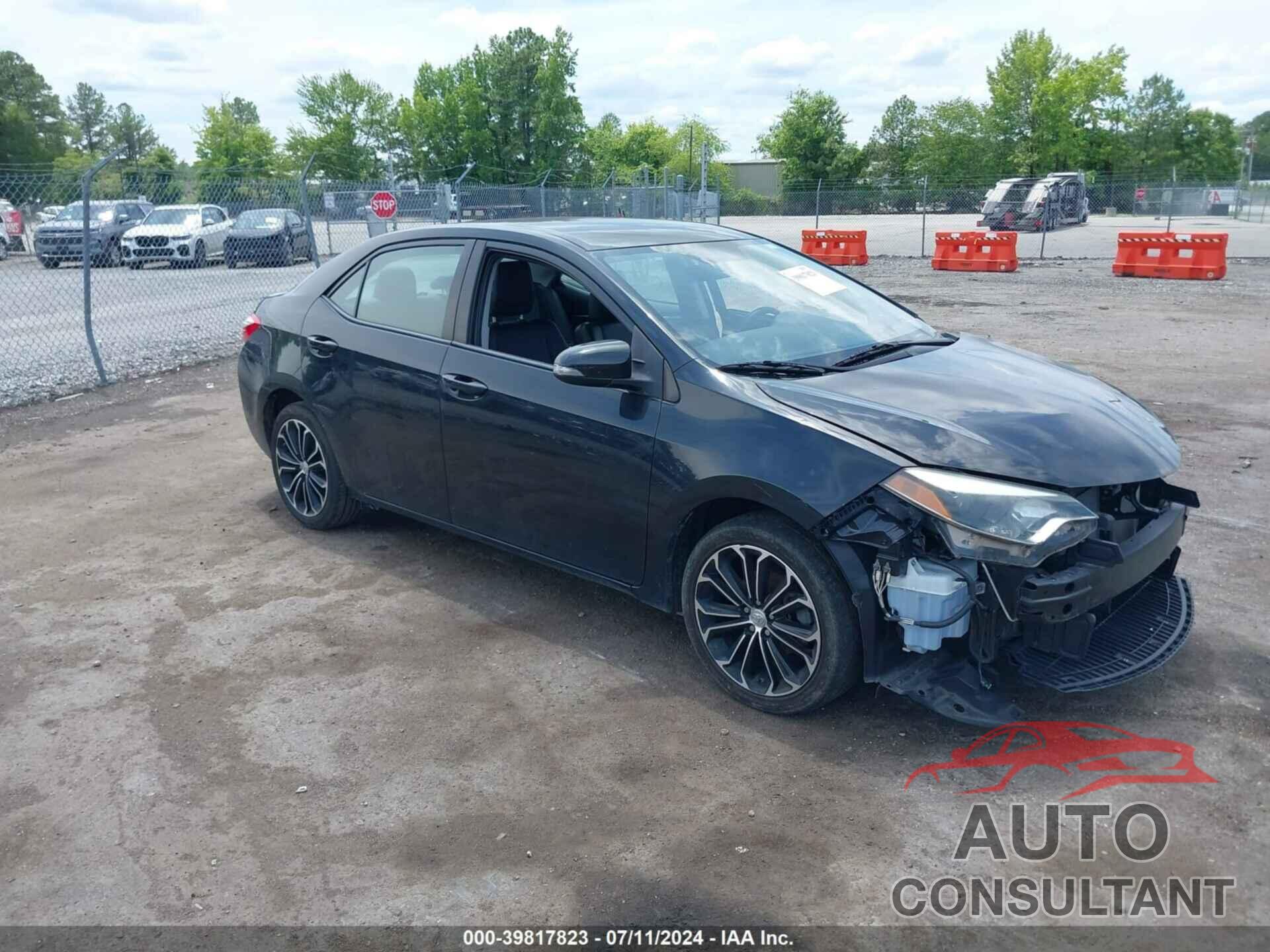 TOYOTA COROLLA 2016 - 2T1BURHE3GC729577