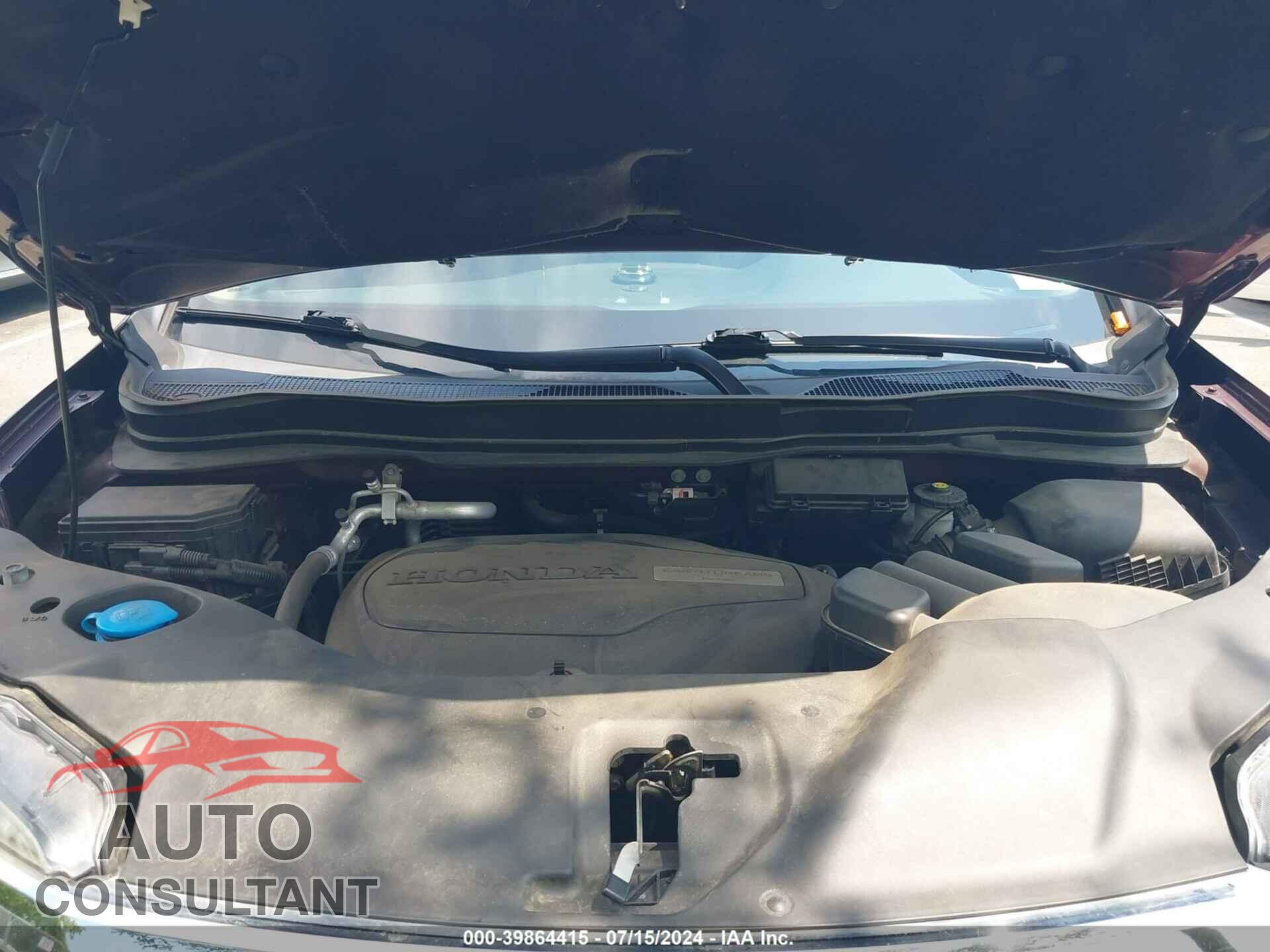 HONDA PILOT 2017 - 5FNYF6H19HB068182