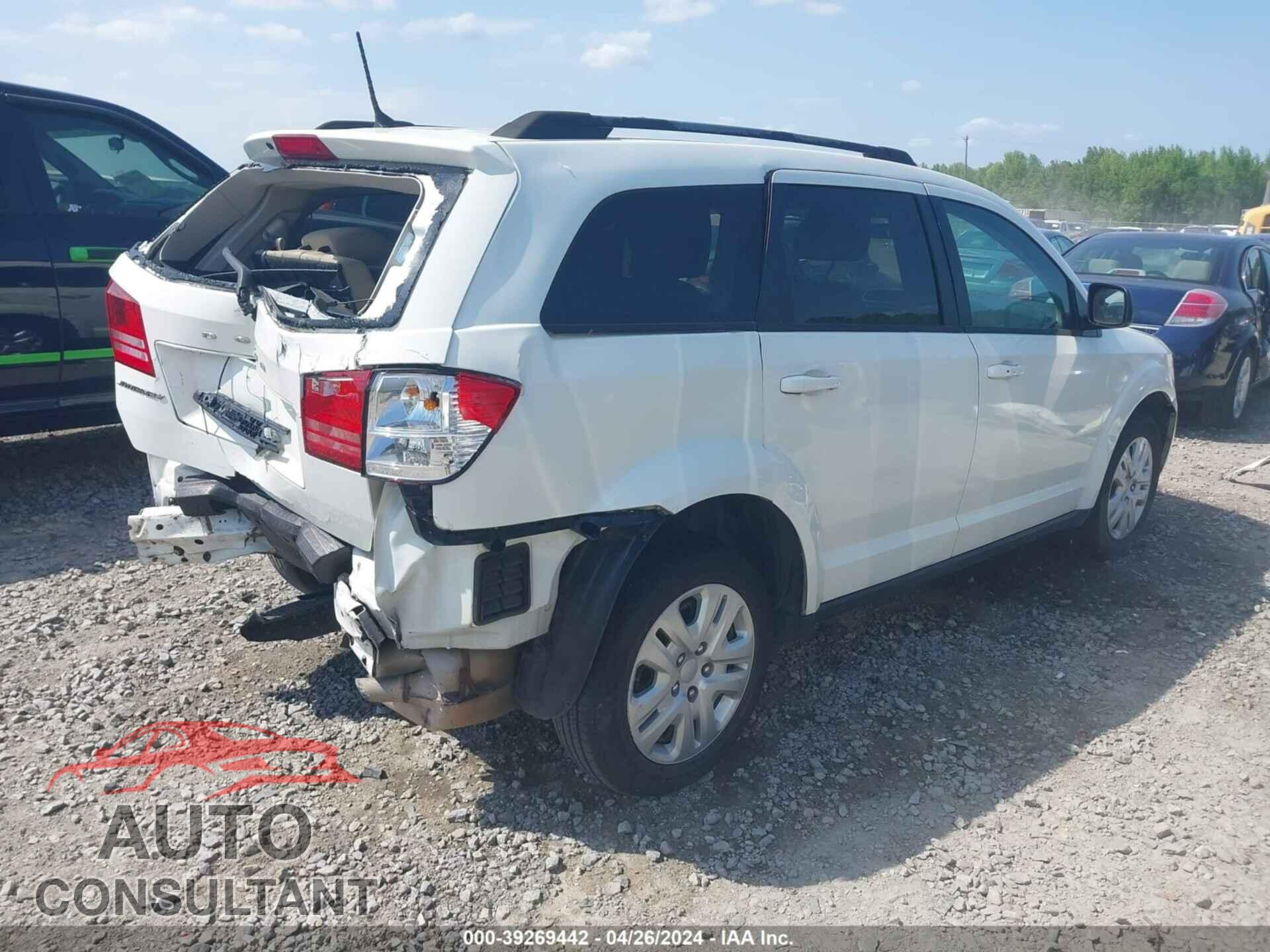 DODGE JOURNEY 2017 - 3C4PDCAB5HT558722