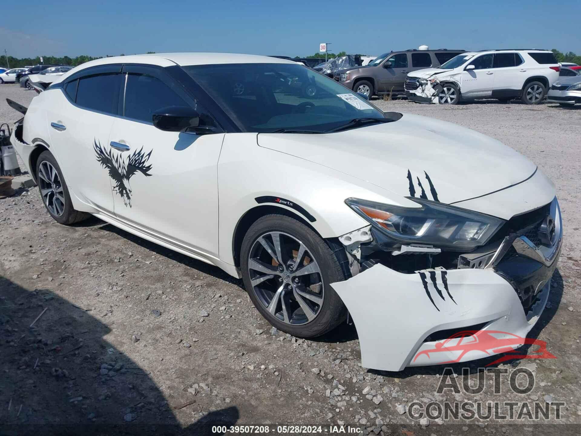 NISSAN MAXIMA 2017 - 1N4AA6APXHC362336