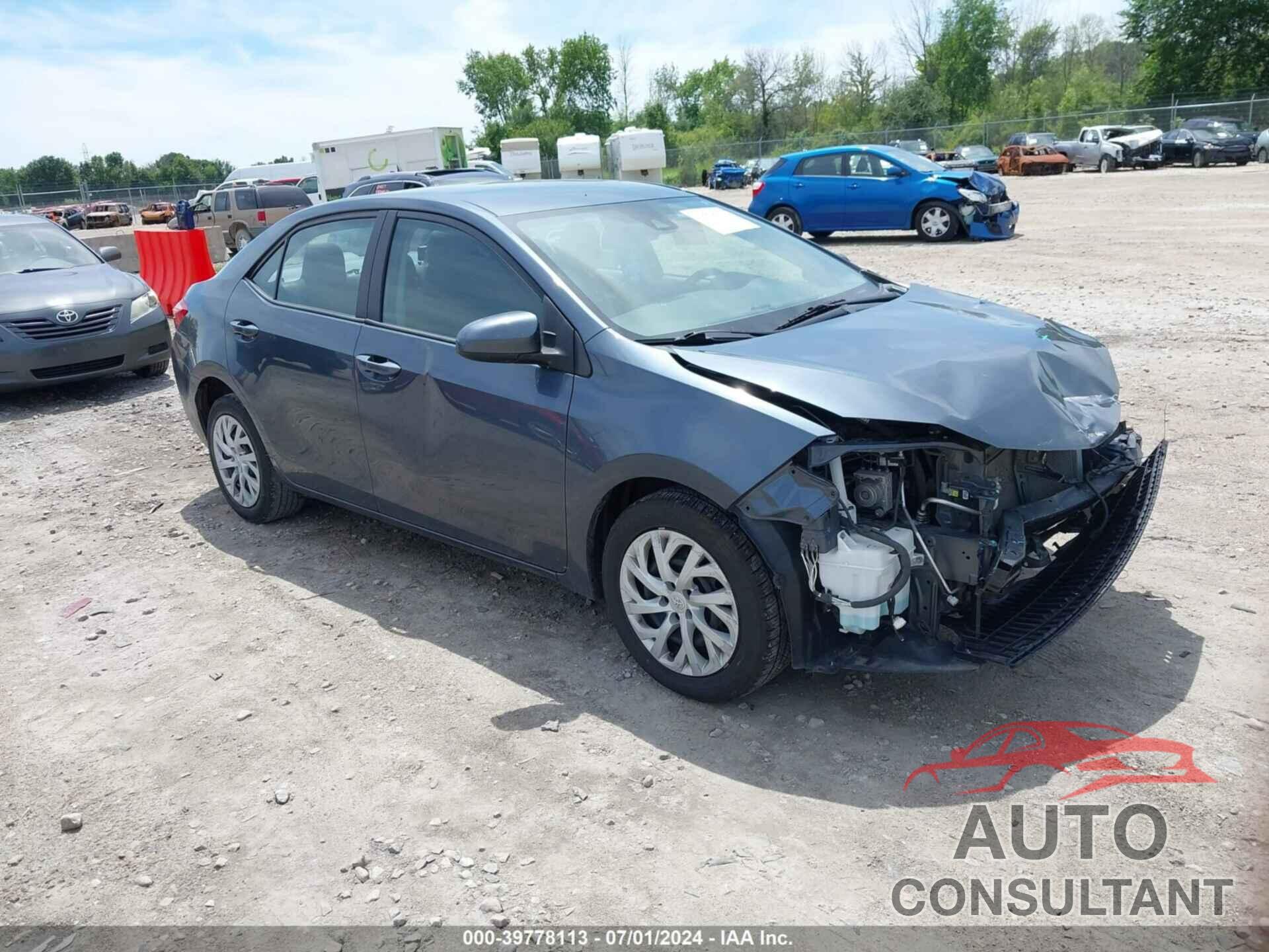 TOYOTA COROLLA 2019 - 2T1BURHE1KC242029