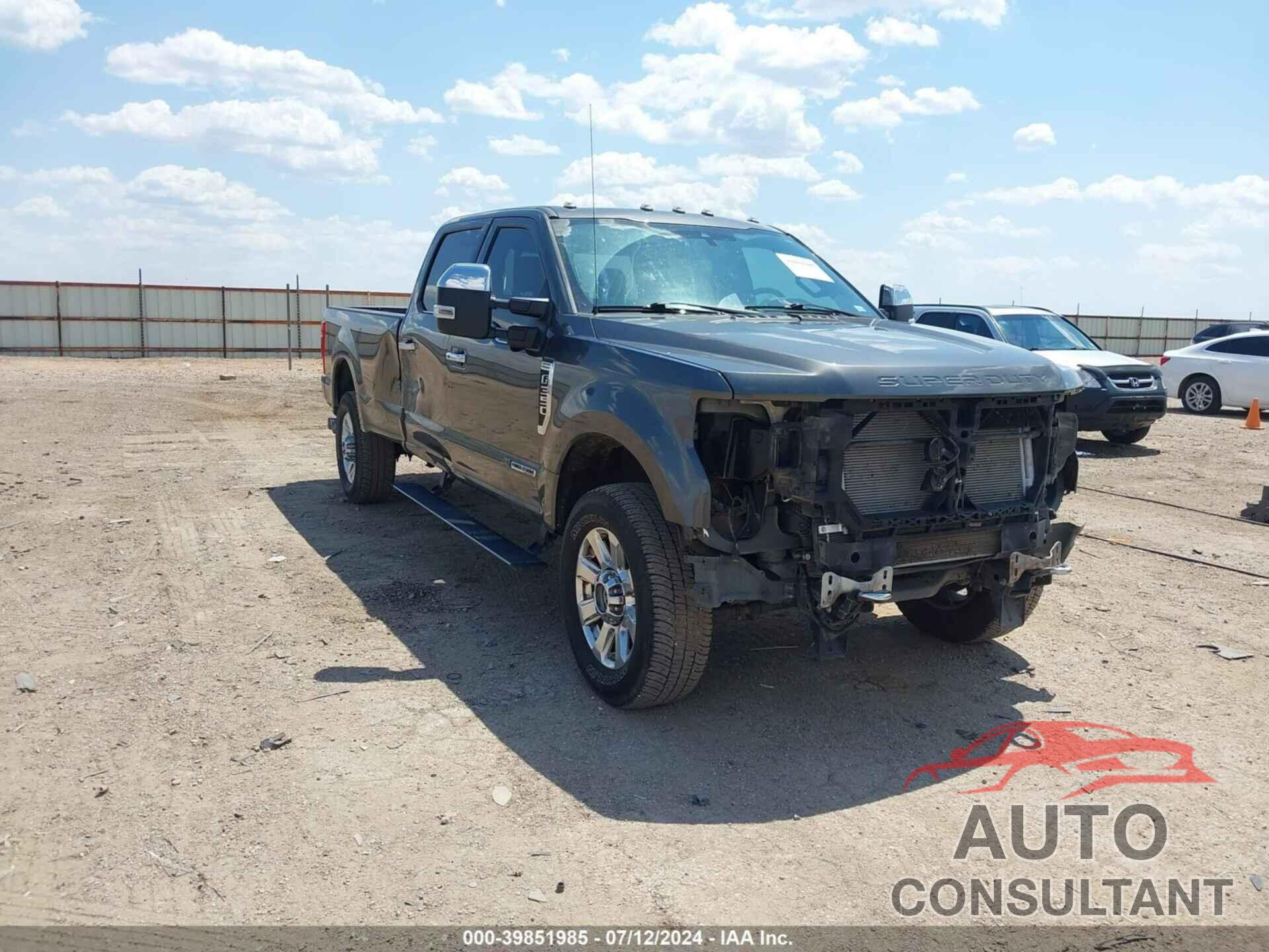 FORD F-350 2020 - 1FT8W3BT1LED49525