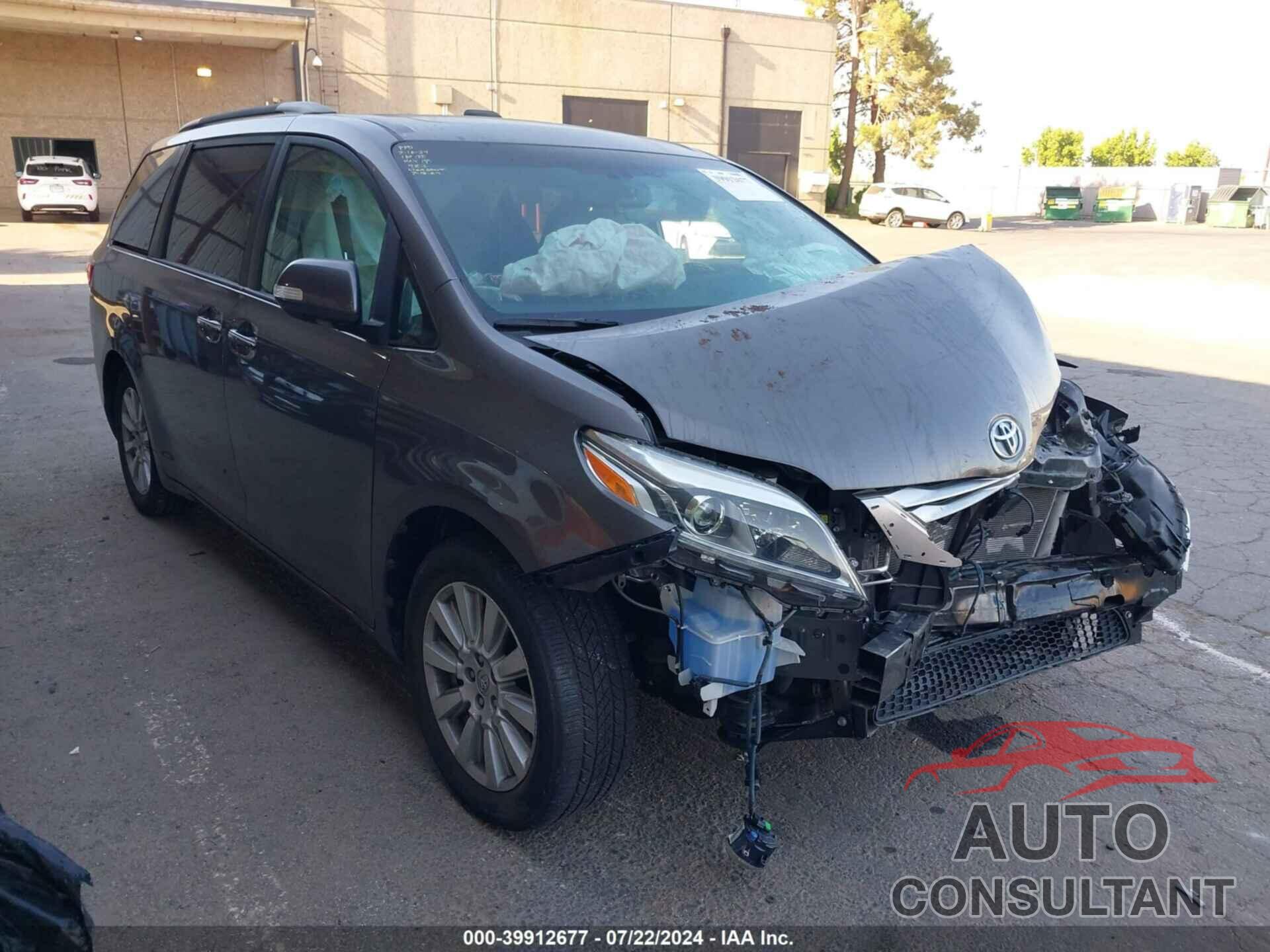 TOYOTA SIENNA 2017 - 5TDYZ3DC8HS888388