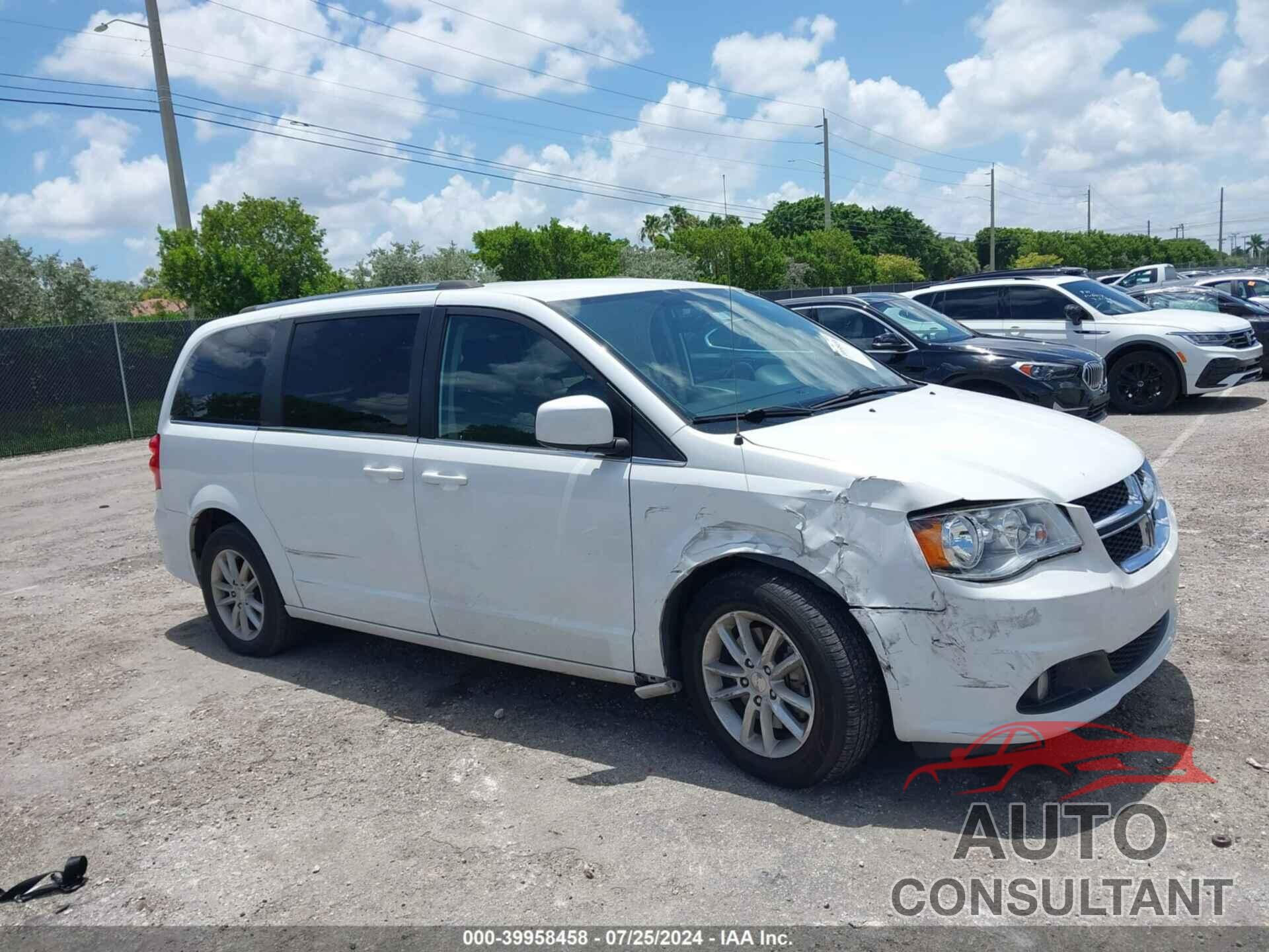 DODGE GRAND CARAVAN 2018 - 2C4RDGCG6JR215581