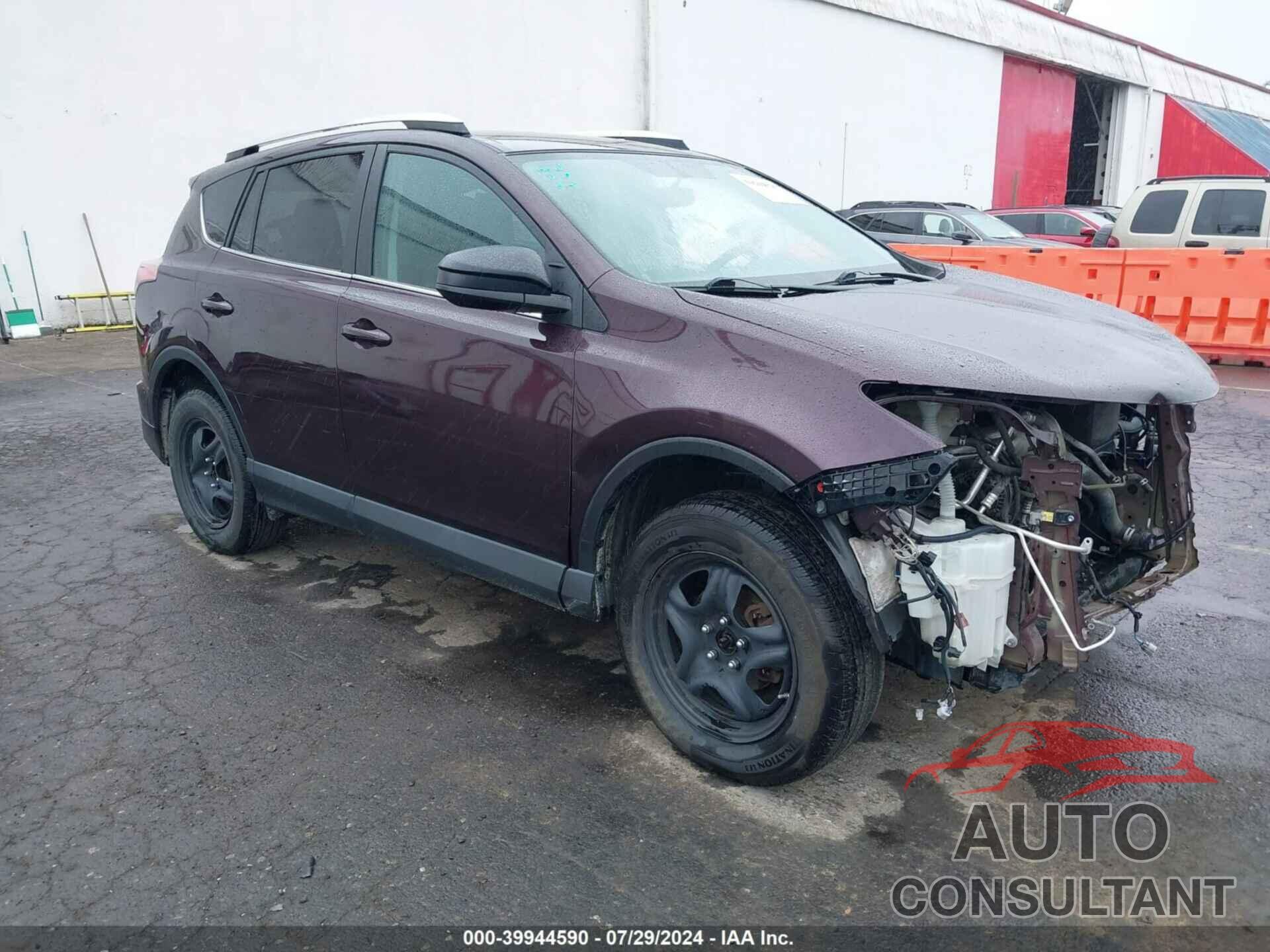 TOYOTA RAV4 2016 - 2T3BFREV0GW490347