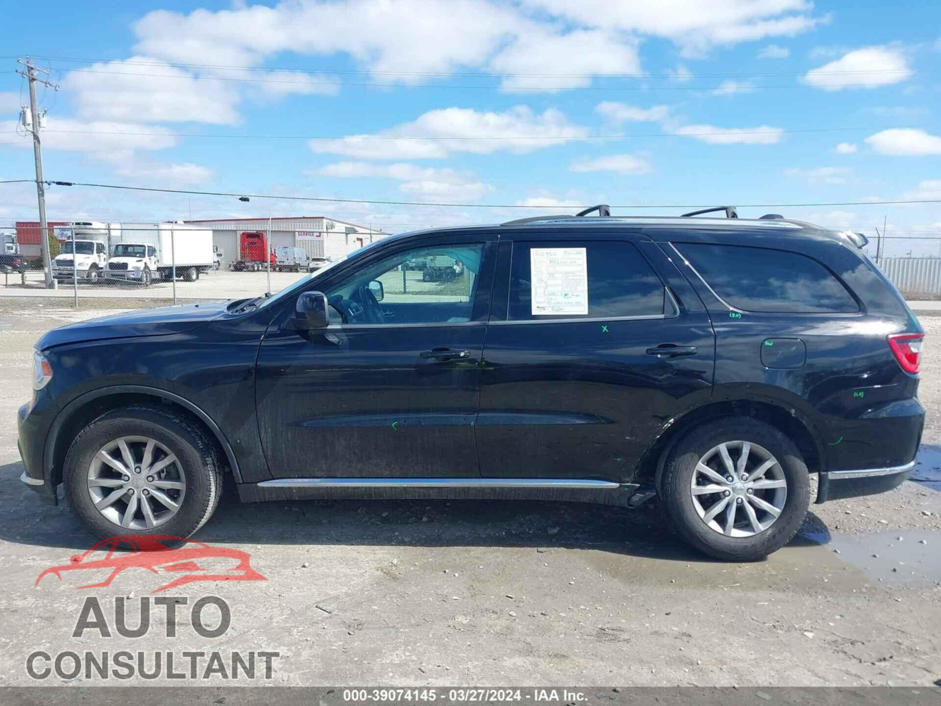 DODGE DURANGO 2017 - 1C4RDJAG3HC824324