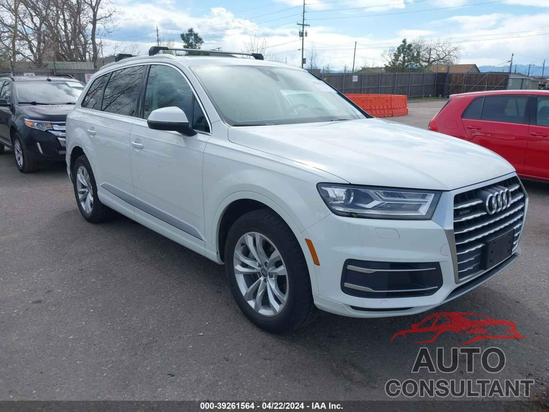 AUDI Q7 2019 - WA1AHAF76KD021576