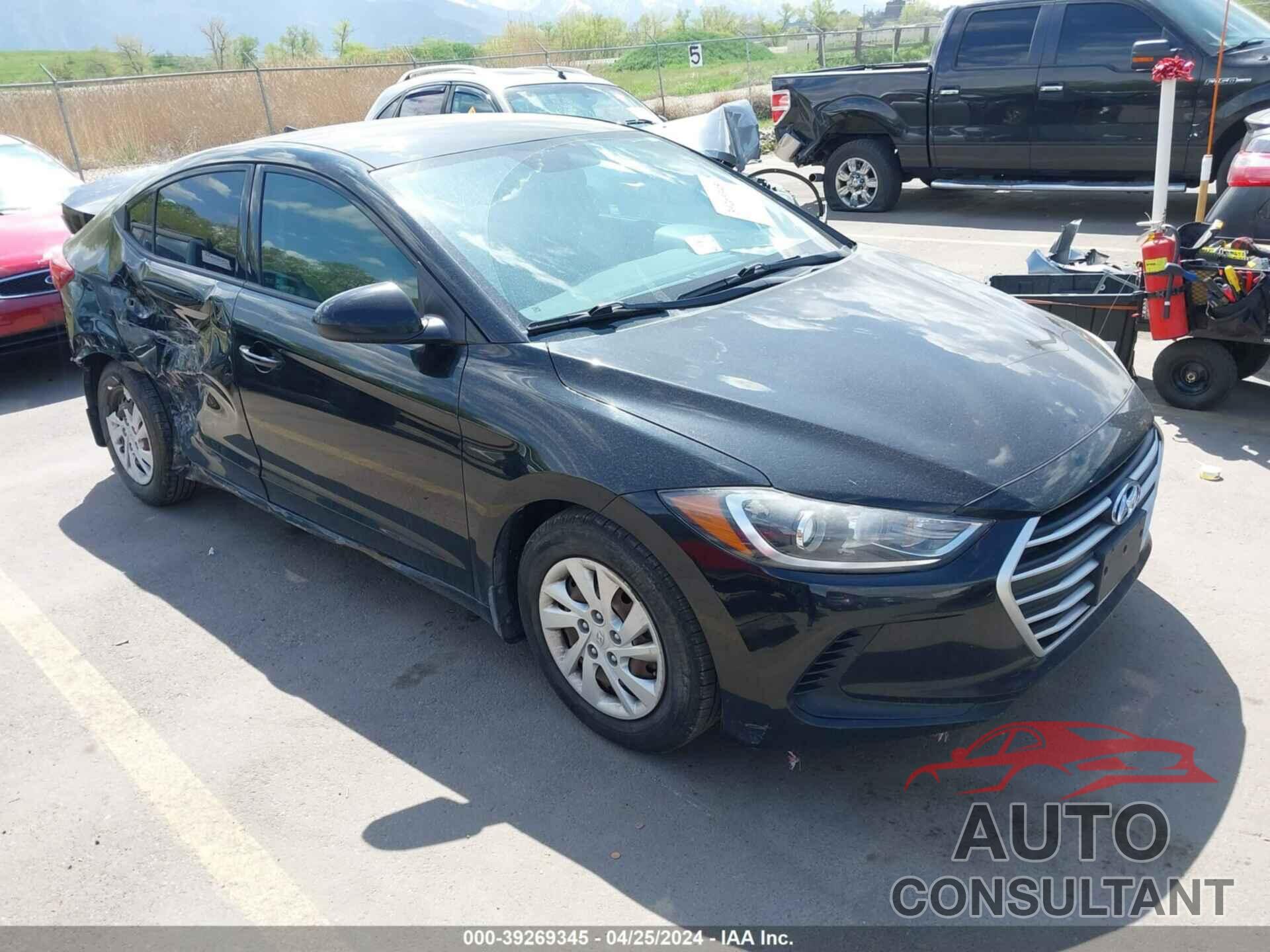 HYUNDAI ELANTRA 2017 - 5NPD74LFXHH188738