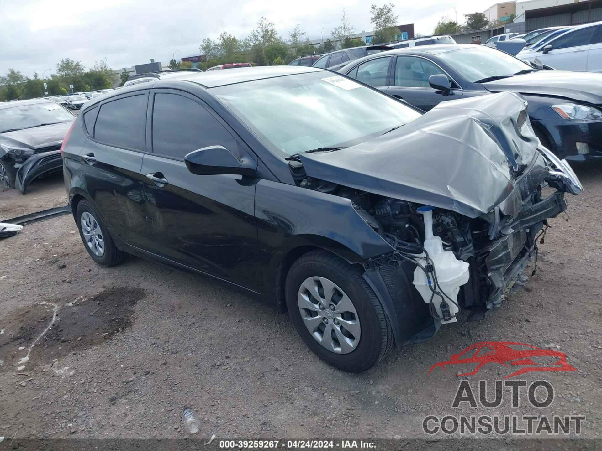 HYUNDAI ACCENT 2017 - KMHCT5AEXHU353938