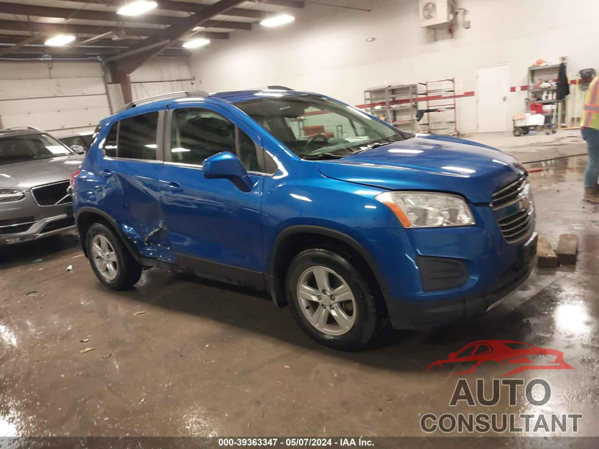 CHEVROLET TRAX 2016 - KL7CJPSB5GB649807