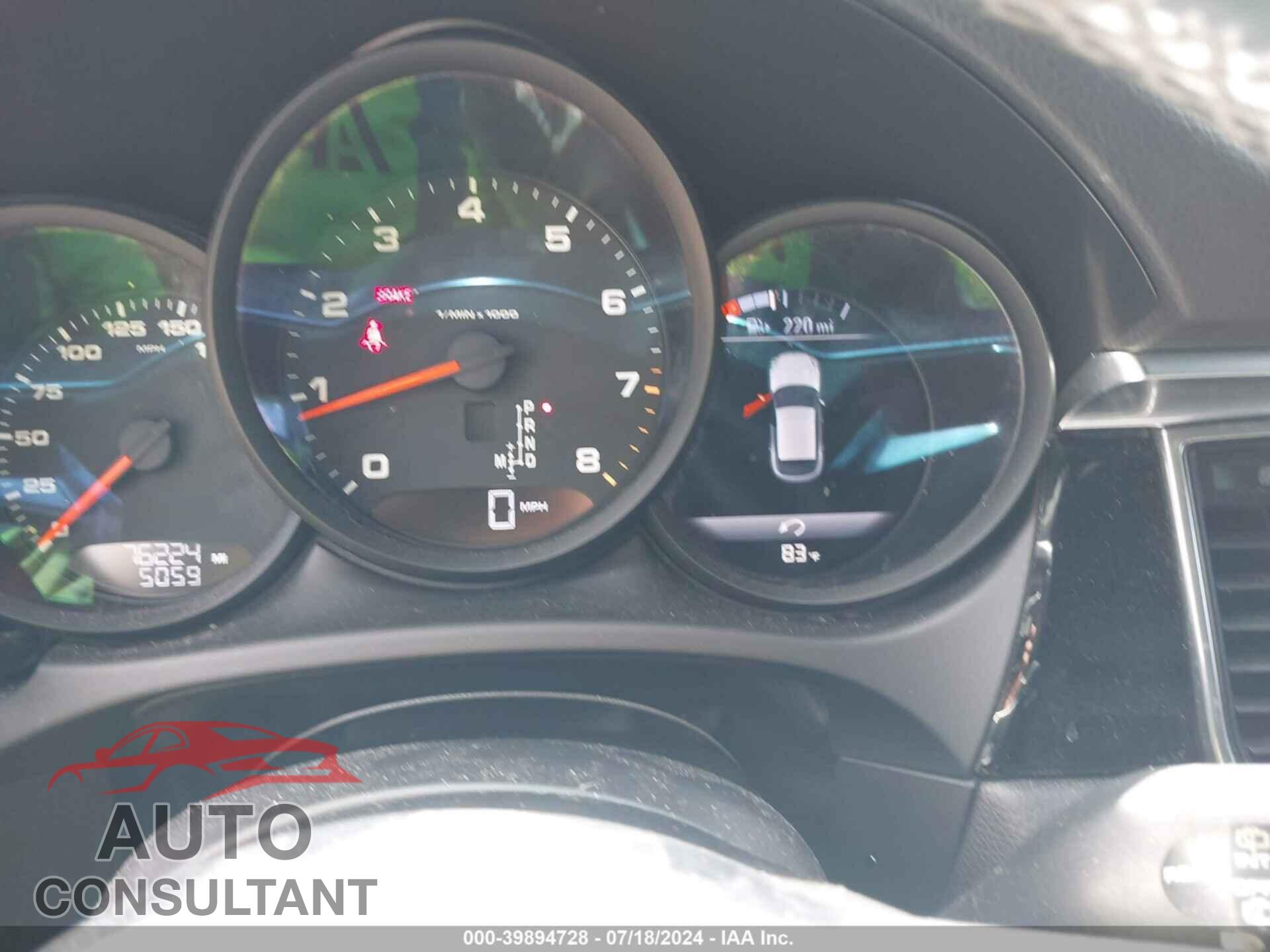 PORSCHE MACAN 2017 - WP1AA2A50HLB81391