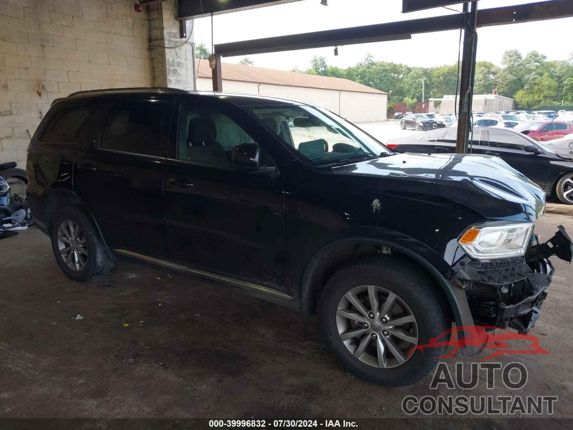 DODGE DURANGO 2018 - 1C4RDJAG4JC101491