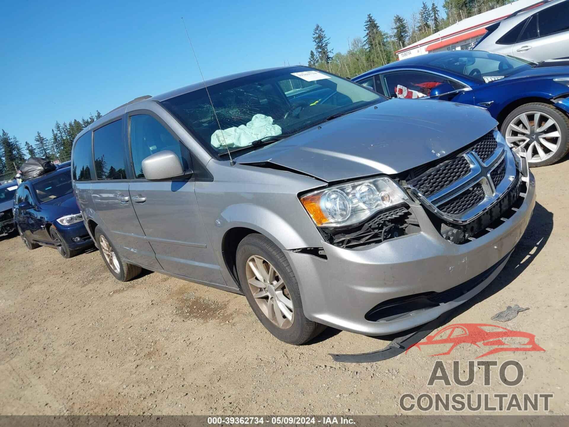 DODGE GRAND CARAVAN 2016 - 2C4RDGCG2GR344247