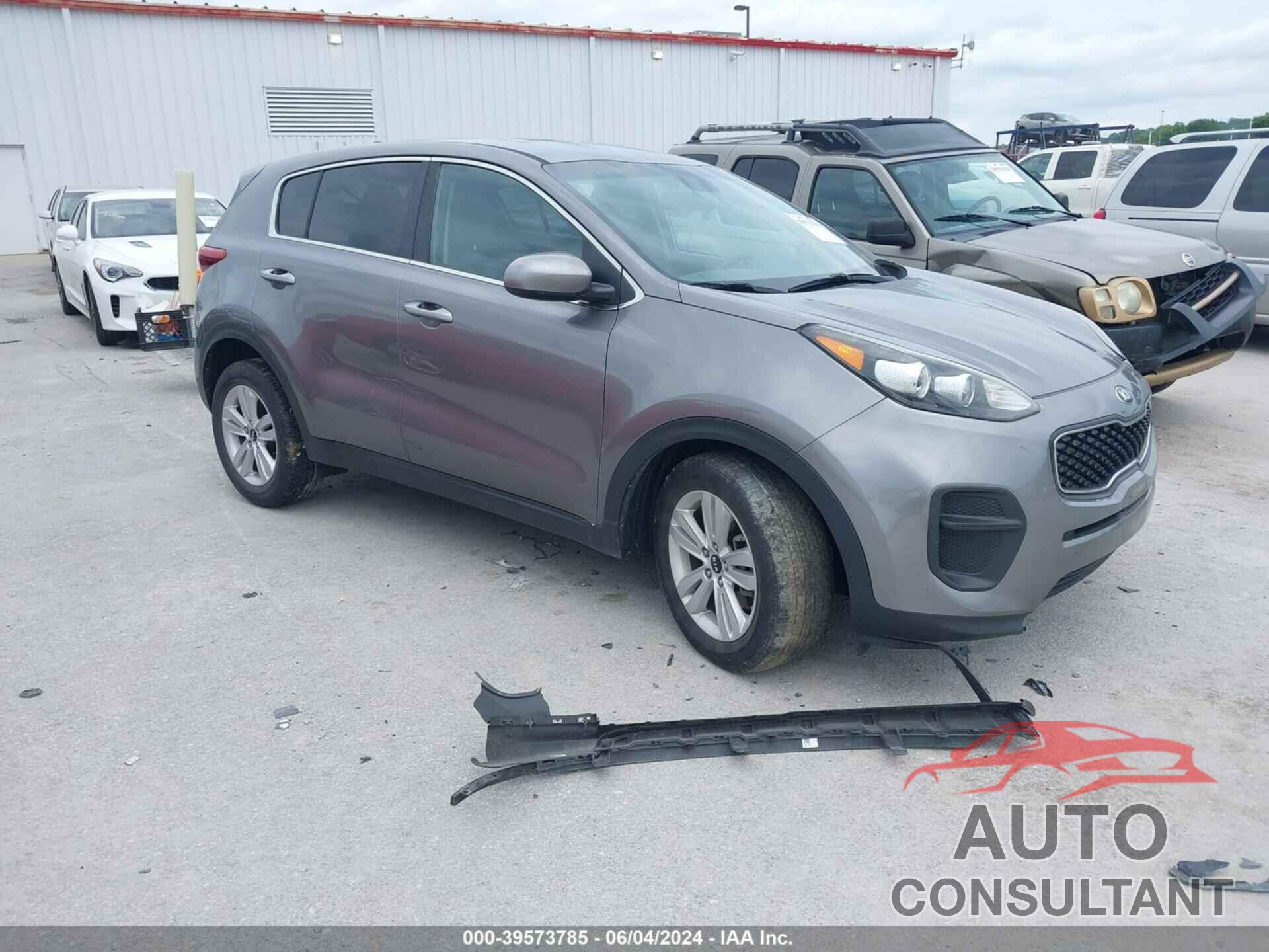 KIA SPORTAGE 2018 - KNDPM3AC9J7474969