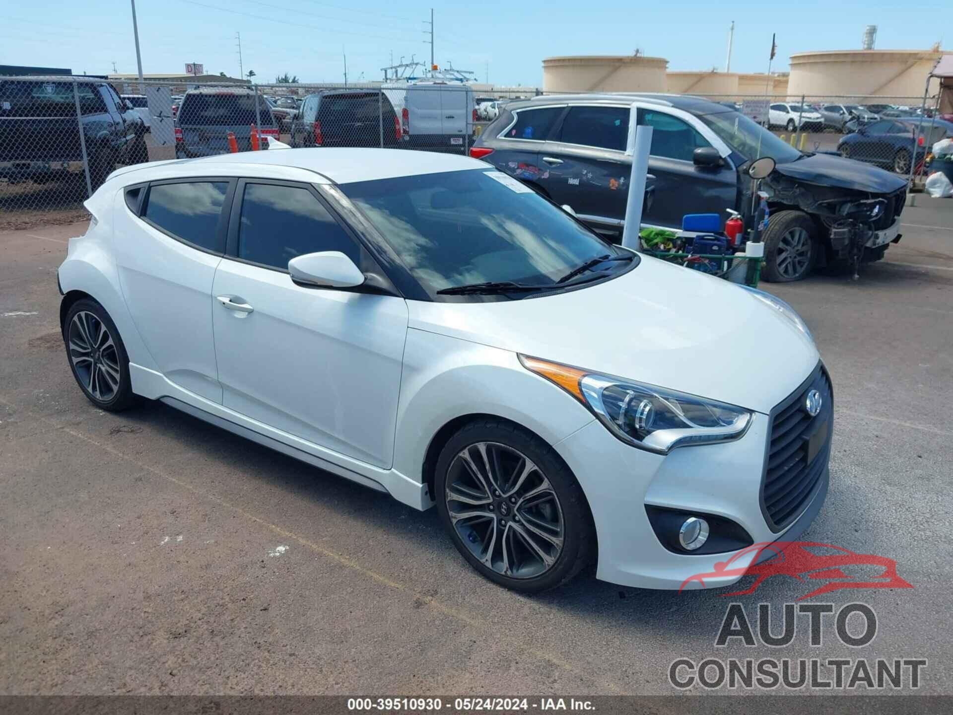 HYUNDAI VELOSTER 2016 - KMHTC6AE7GU248715