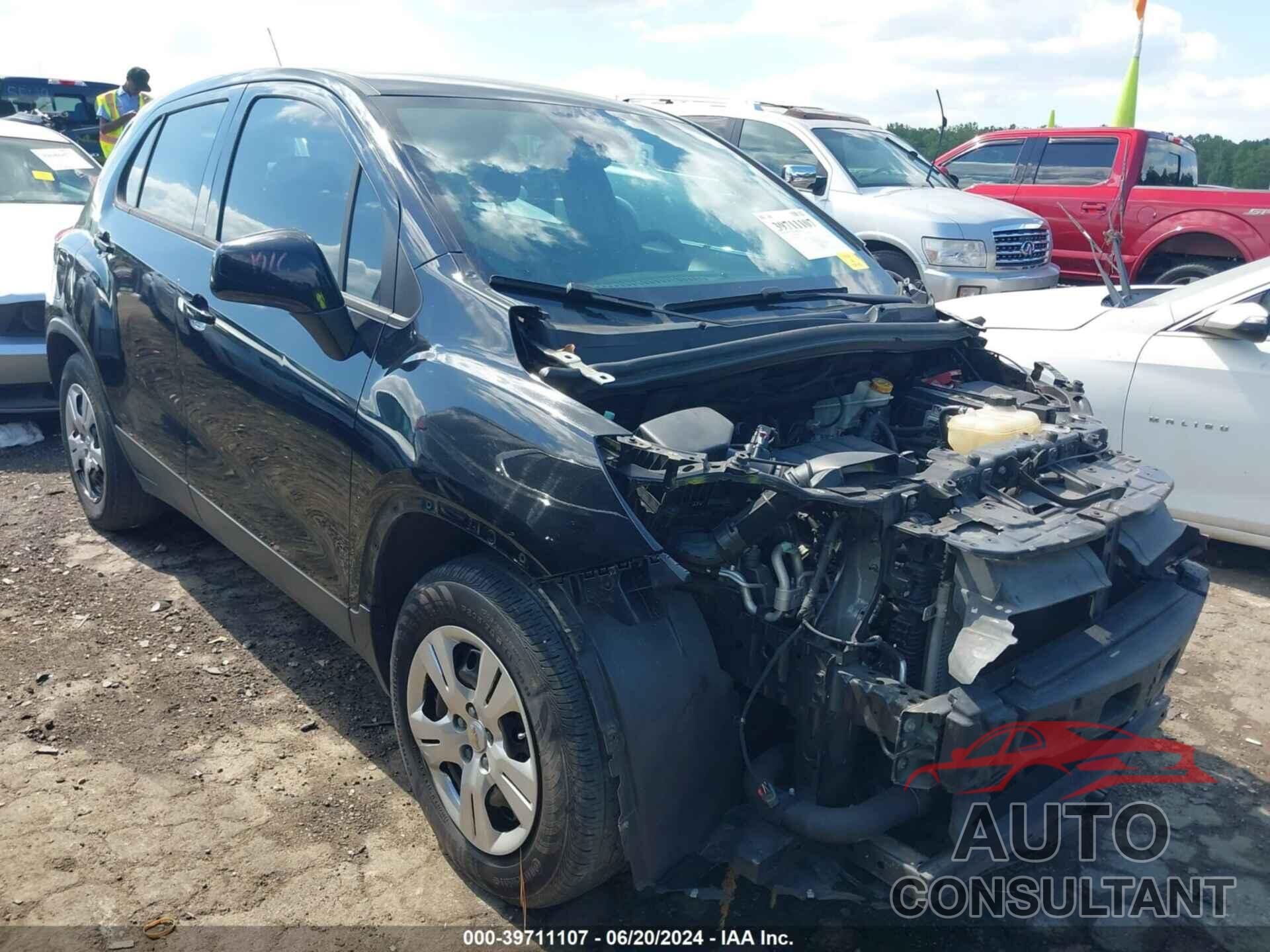 CHEVROLET TRAX 2017 - 3GNCJKSB1HL284636