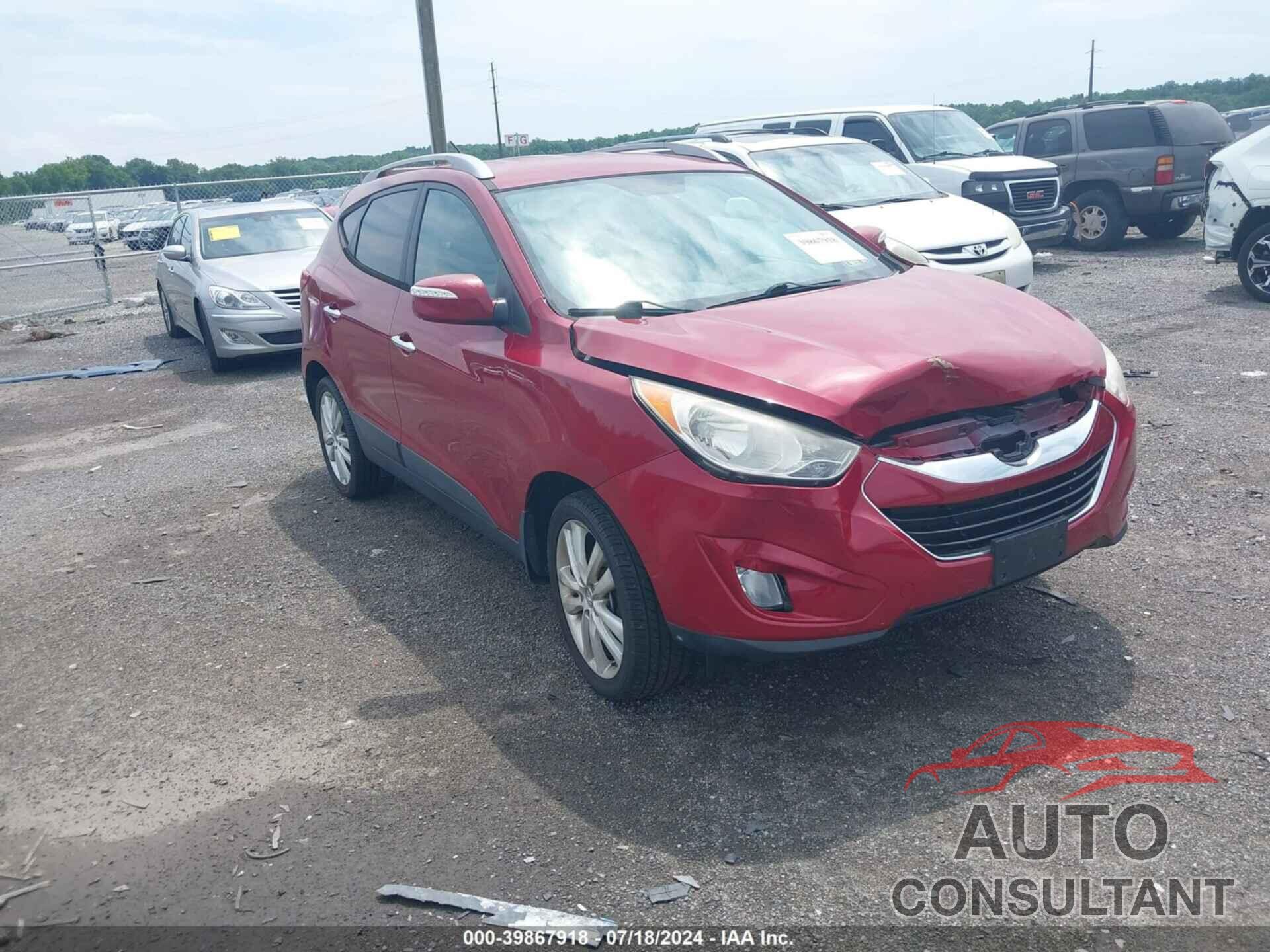HYUNDAI TUCSON 2011 - KM8JUCAC8BU311766