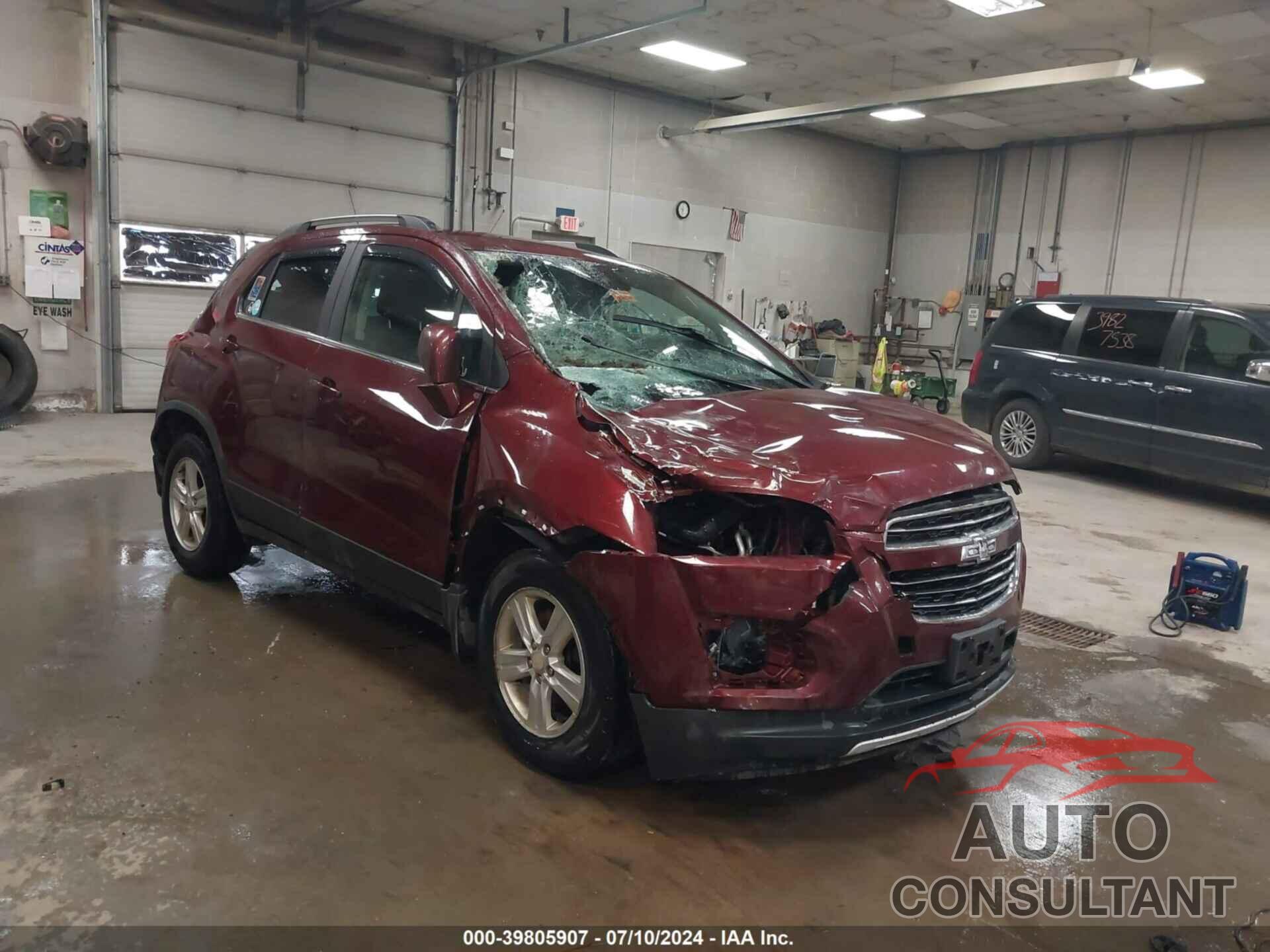 CHEVROLET TRAX 2016 - 3GNCJPSB2GL127791