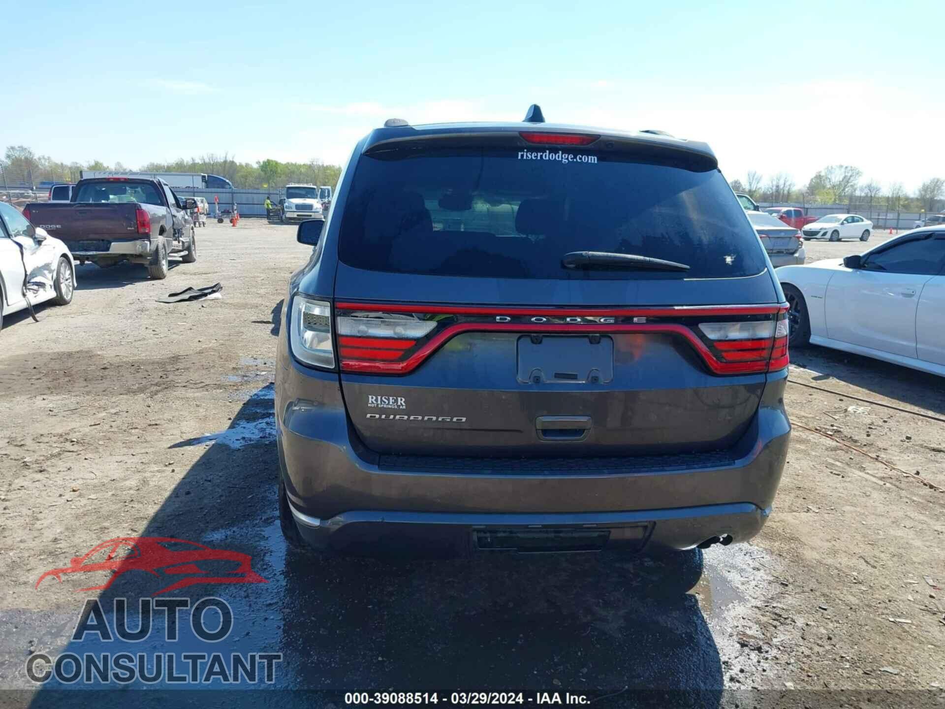 DODGE DURANGO 2017 - 1C4RDHAG1HC766173