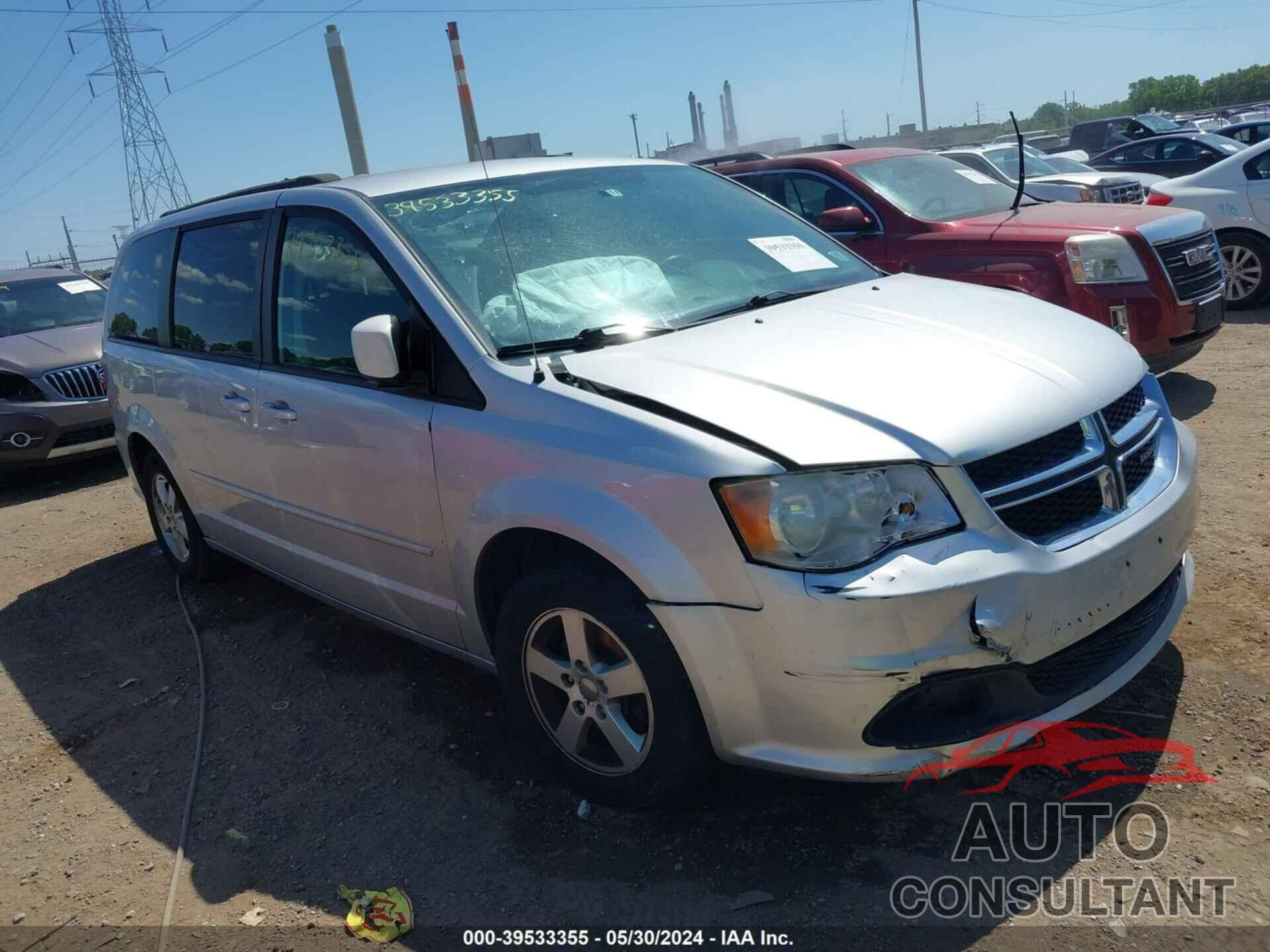DODGE GRAND CARAVAN 2012 - 2C4RDGCG8CR198480