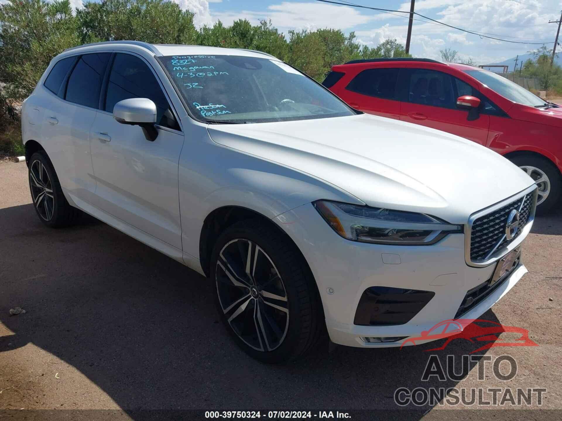 VOLVO XC60 2019 - YV4A22RM2K1391484