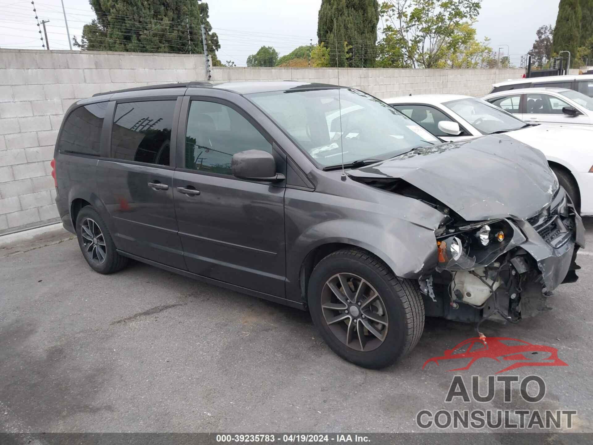 DODGE GRAND CARAVAN 2016 - 2C4RDGEG7GR384286