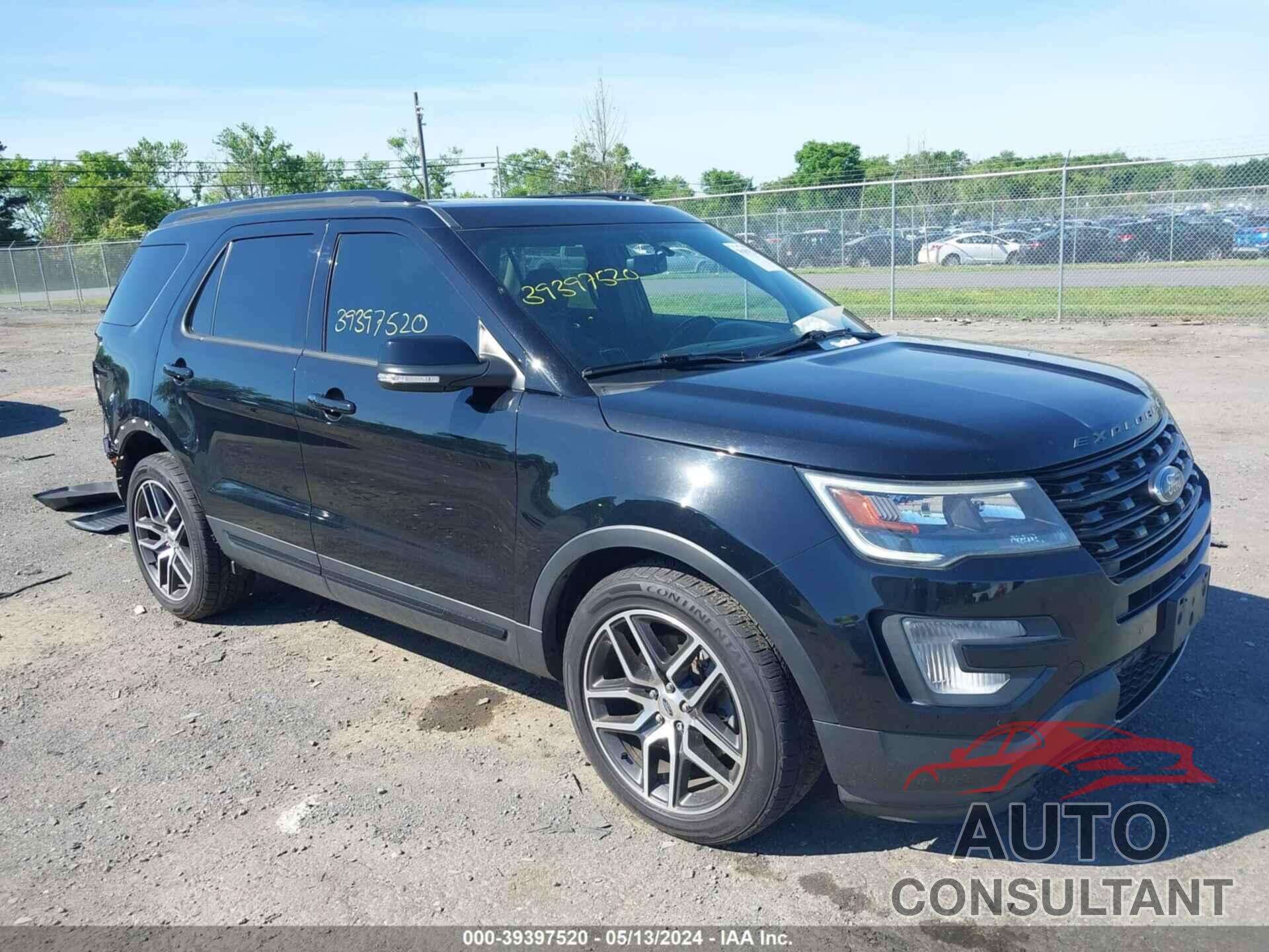 FORD EXPLORER 2017 - 1FM5K8GTXHGC83326