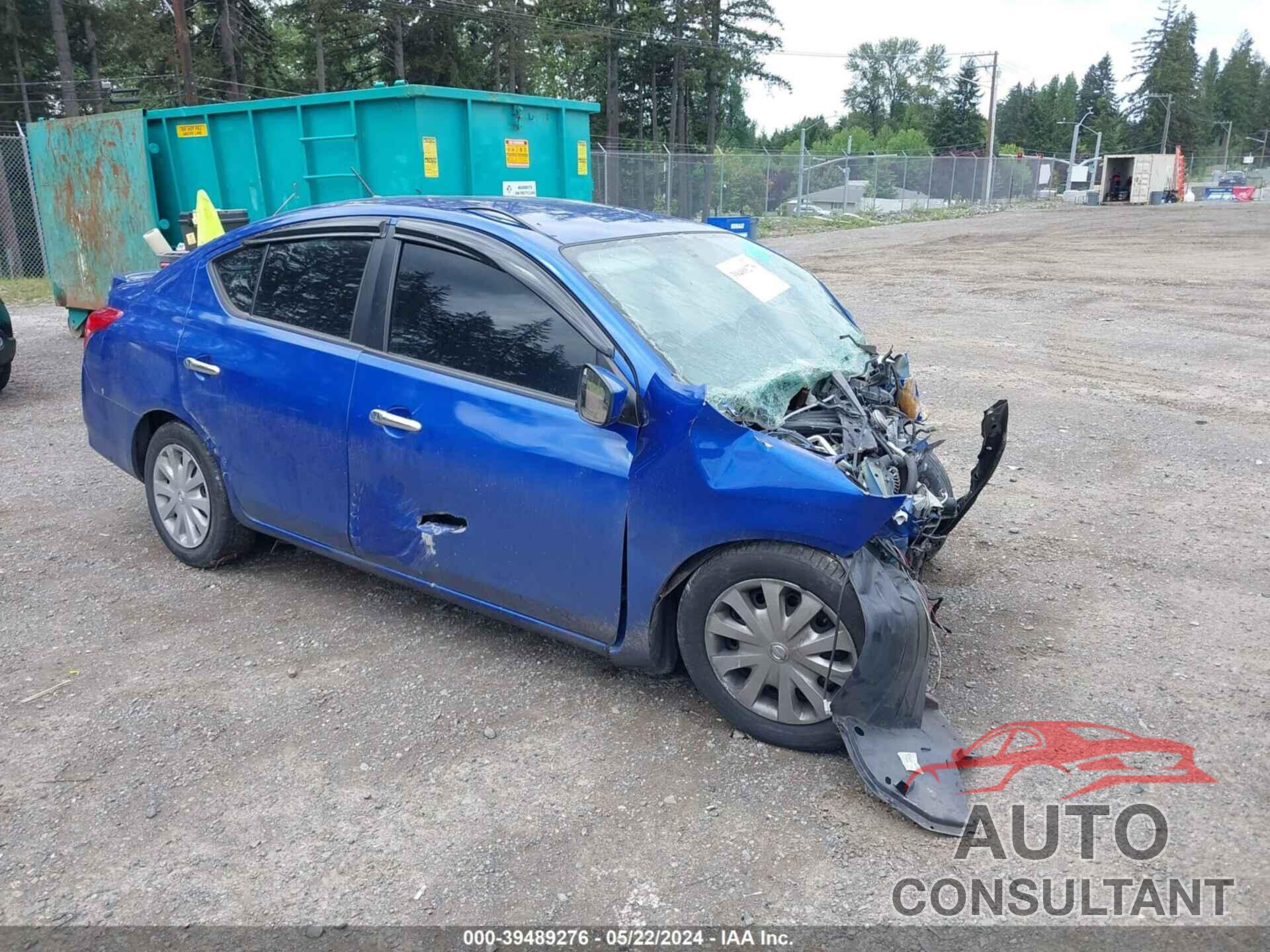 NISSAN VERSA 2017 - 3N1CN7APXHL804679