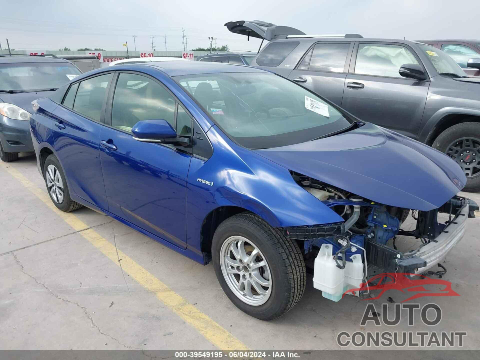 TOYOTA PRIUS 2016 - JTDKARFUXG3509056