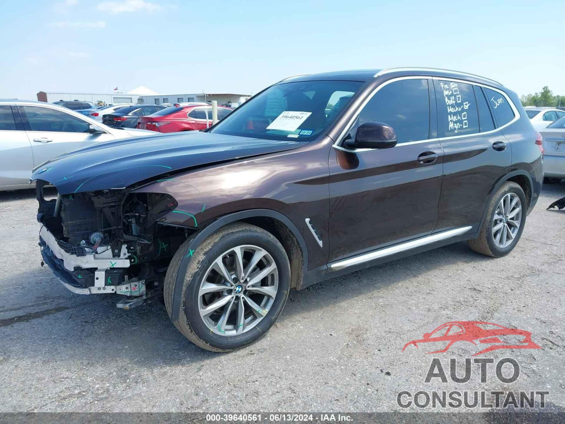 BMW X3 2019 - 5UXTR9C58KLP91313