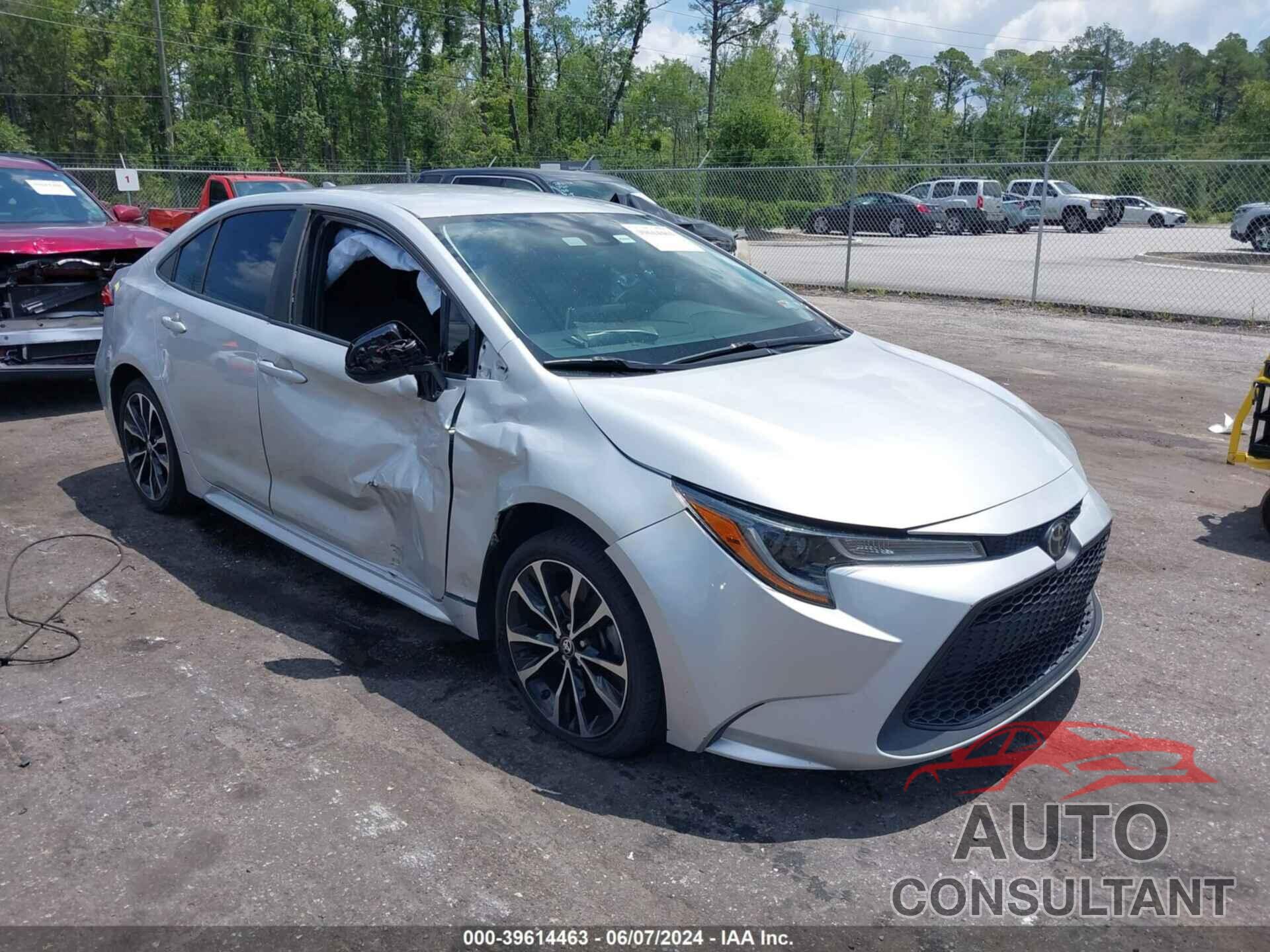 TOYOTA COROLLA 2020 - 5YFEPRAE8LP032401
