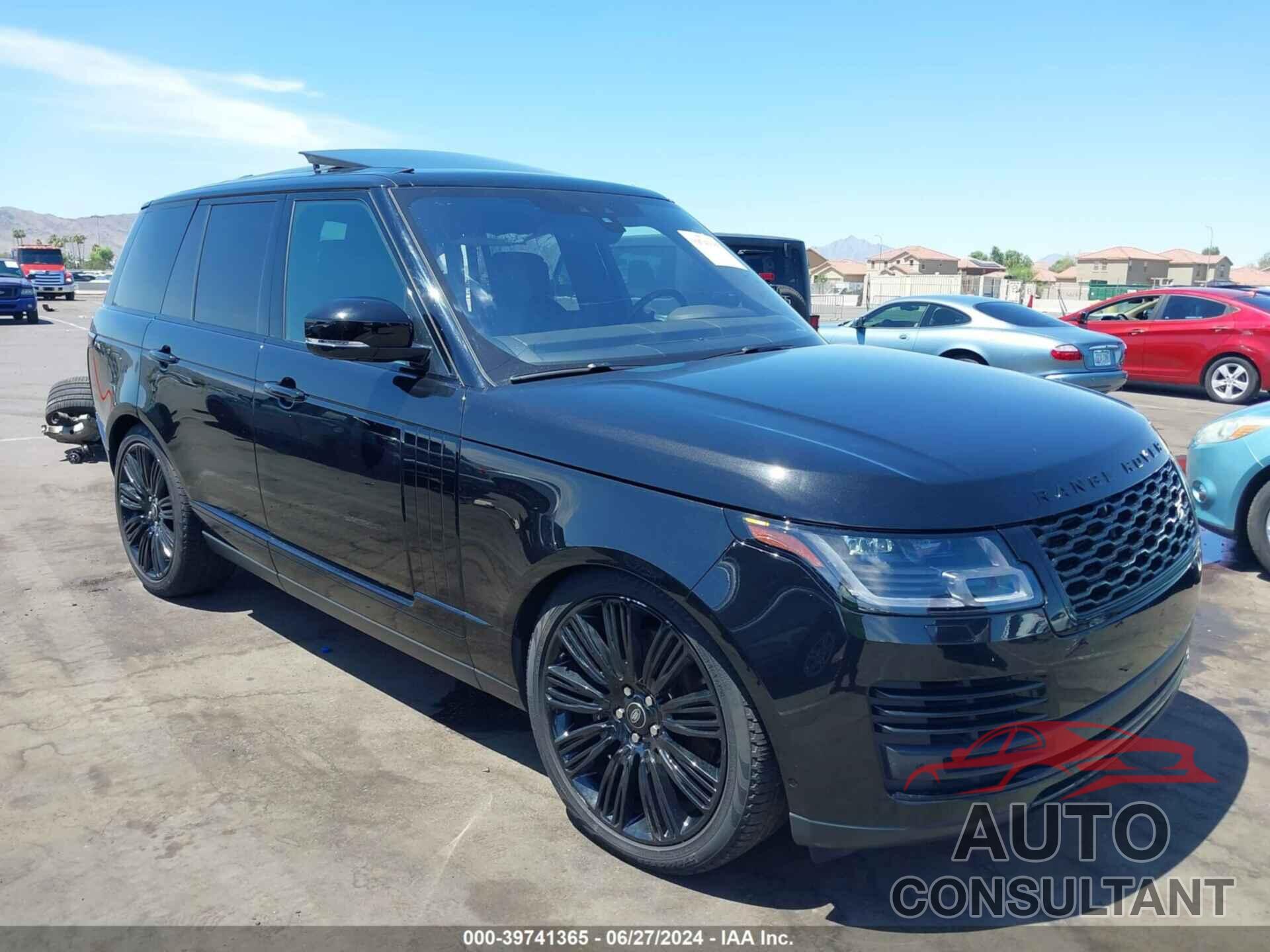 LAND ROVER RANGE ROVER 2022 - SALGS2SE5NA460455