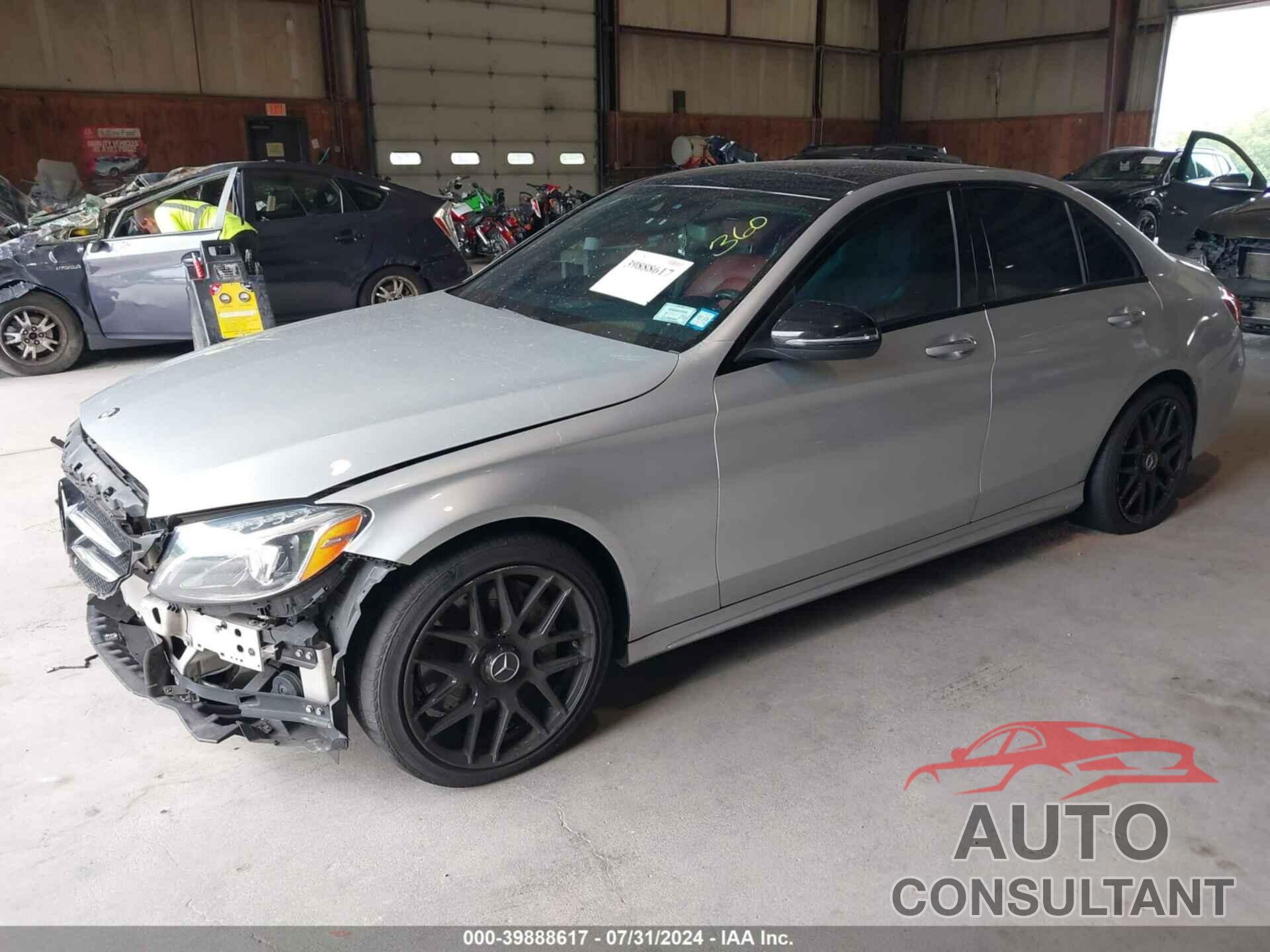 MERCEDES-BENZ C 300 2017 - 55SWF4JBXHU193477