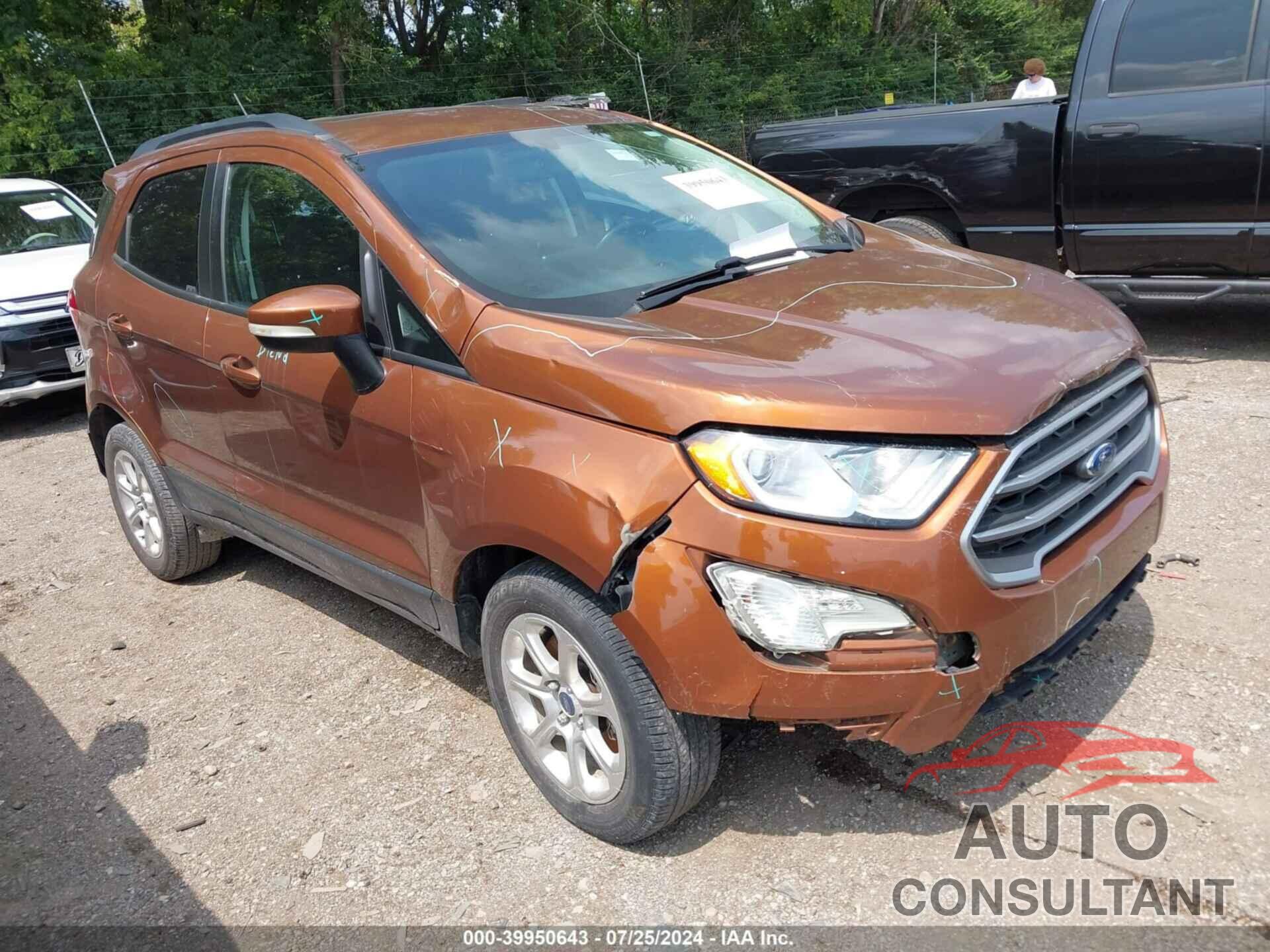 FORD ECOSPORT 2018 - MAJ3P1TEXJC205823