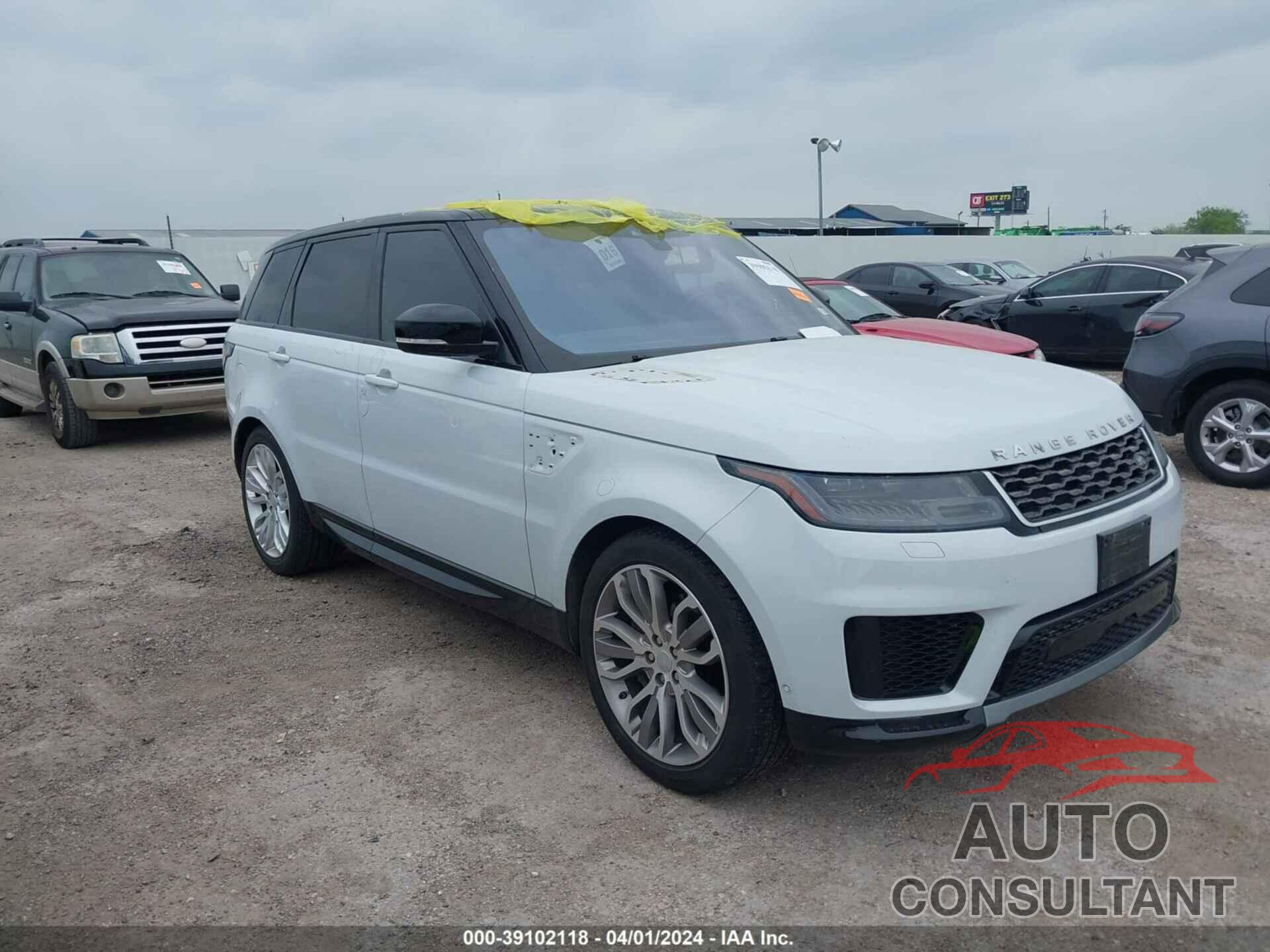 LAND ROVER RANGE ROVER SPORT 2019 - SALWR2RV5KA825340