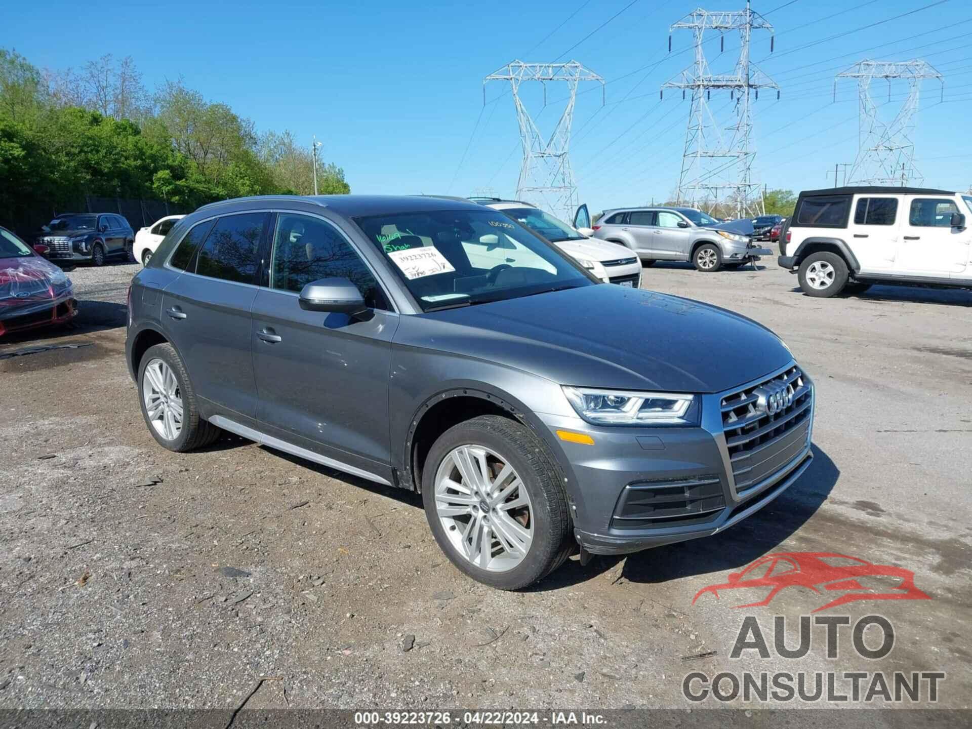 AUDI Q5 2020 - WA1BNAFYXL2100350