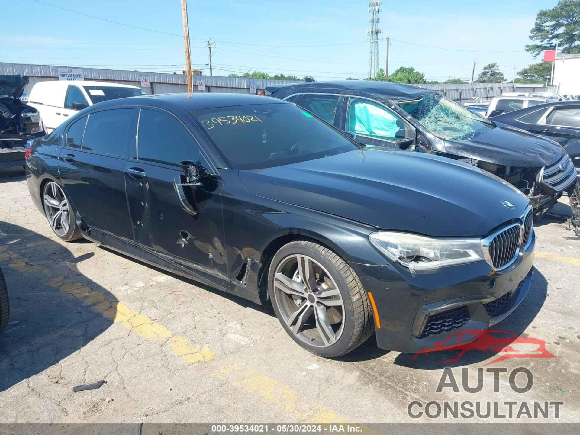 BMW 750I 2016 - WBA7F2C55GG417211