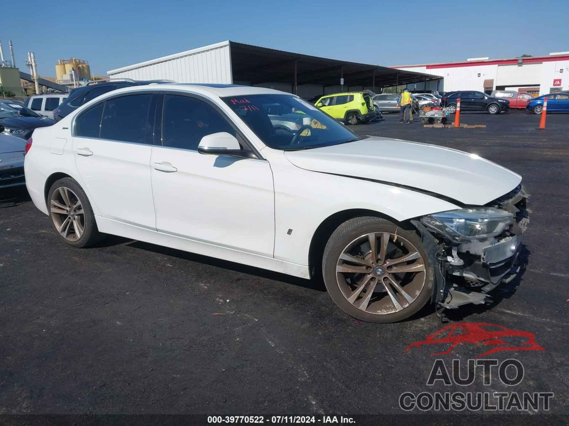 BMW 330E 2018 - WBA8E1C52JA762577