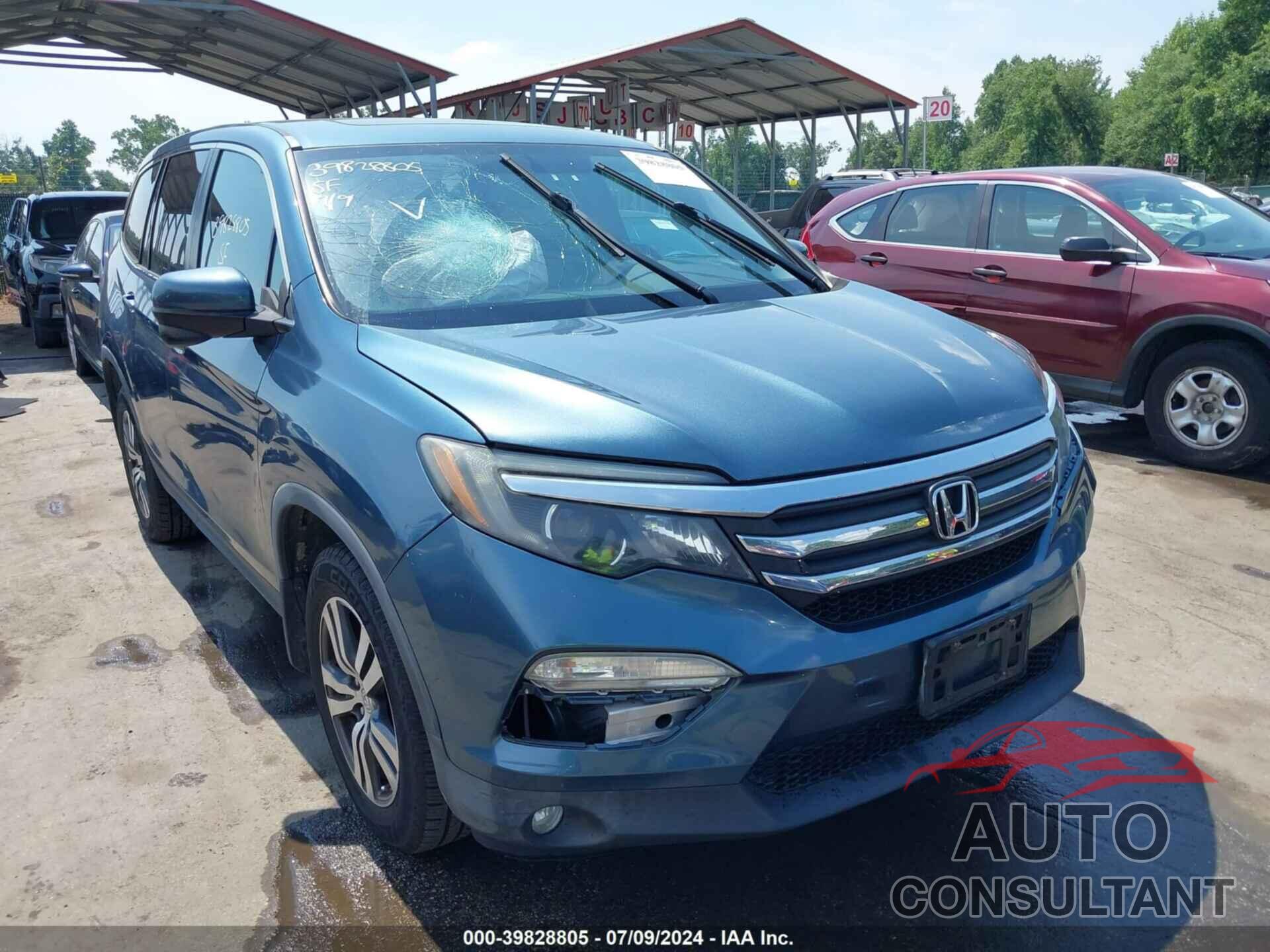 HONDA PILOT 2016 - 5FNYF6H85GB015152