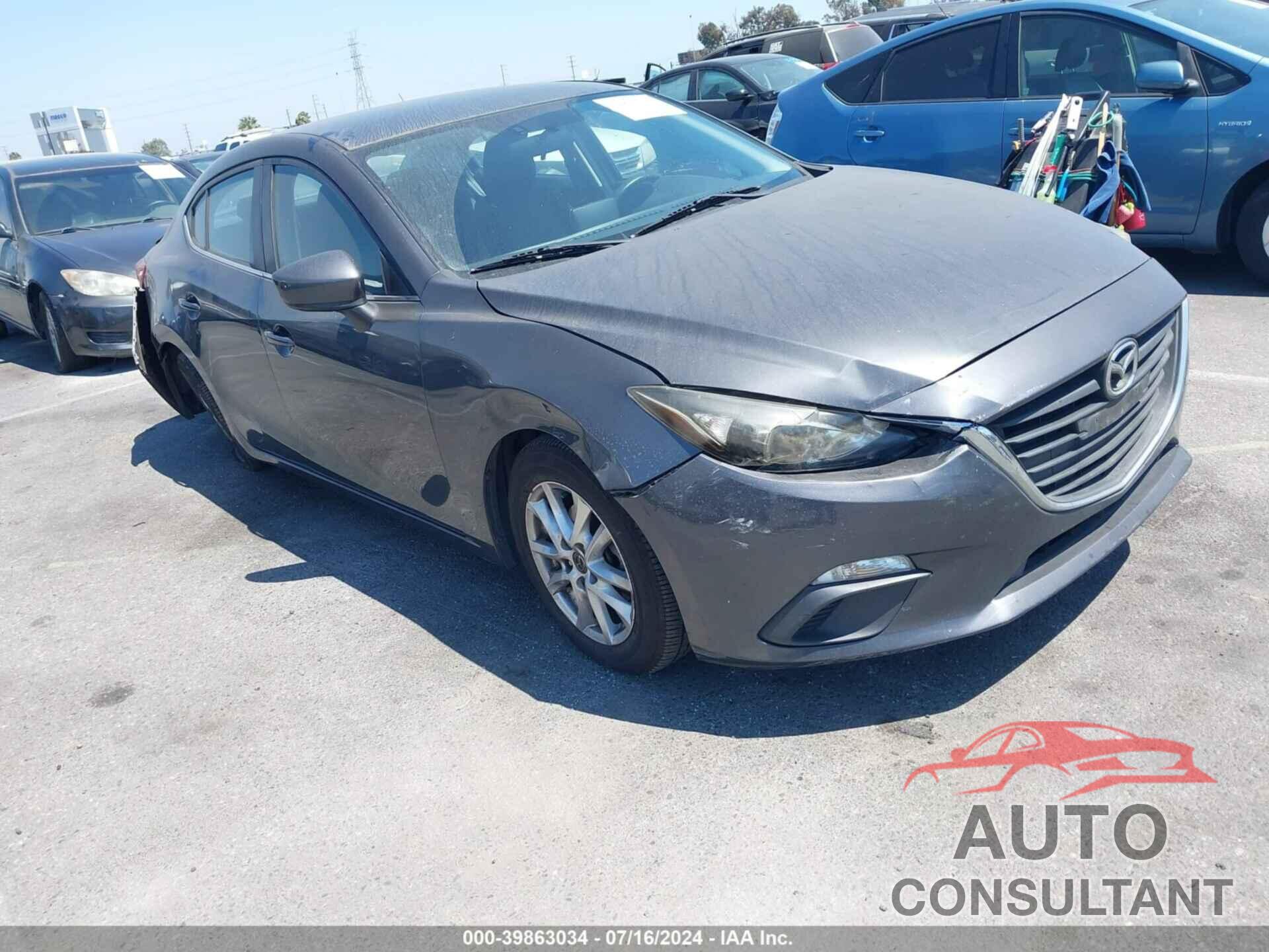 MAZDA MAZDA3 2016 - JM1BM1U75G1284997