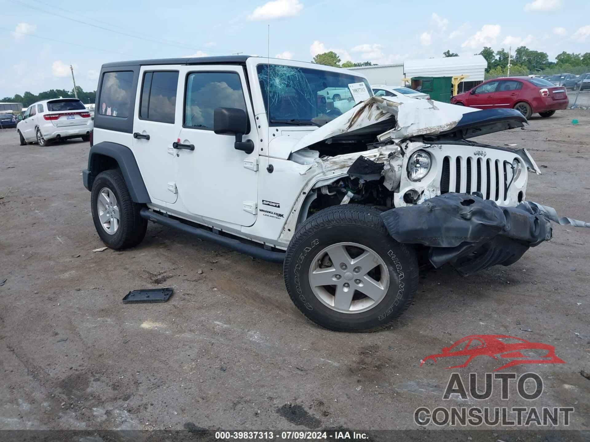 JEEP WRANGLER JK UNLIMITED 2018 - 1C4BJWDG8JL860308