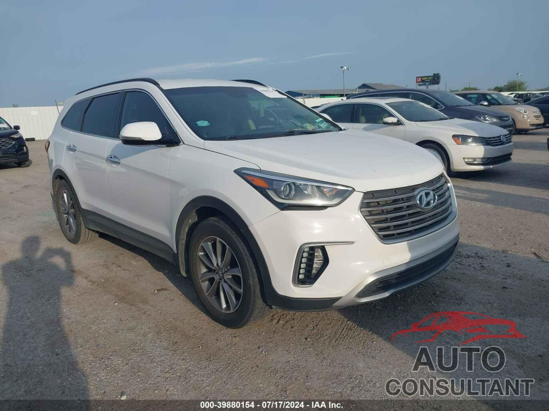 HYUNDAI SANTA FE 2017 - KM8SN4HF7HU247624