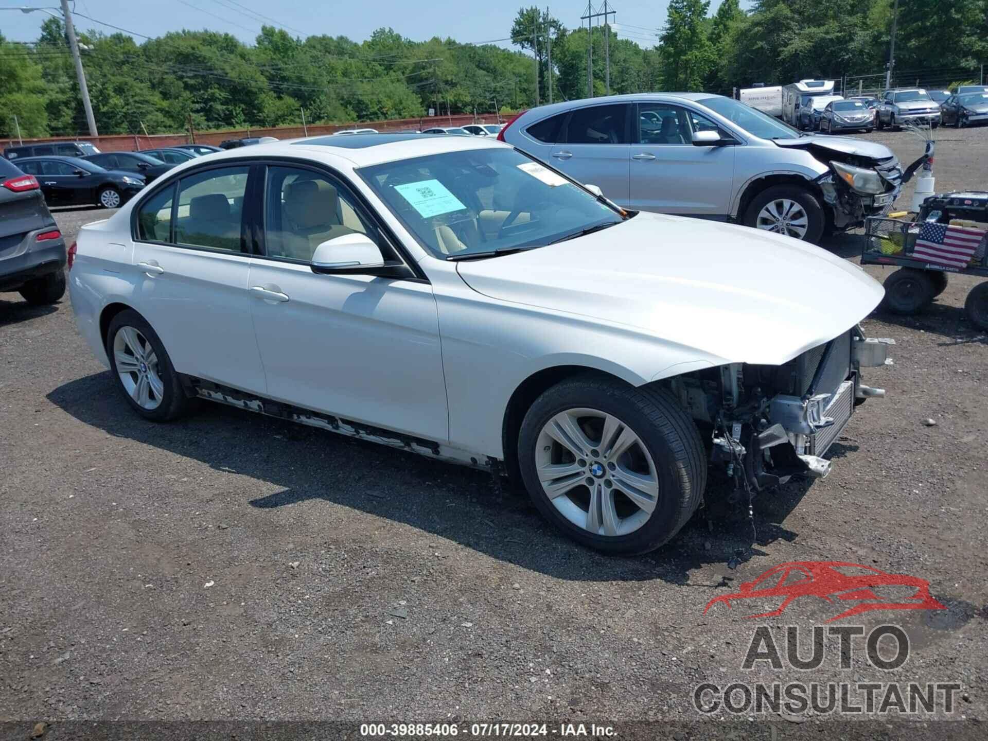 BMW 328I 2016 - WBA8E3G52GNU38410