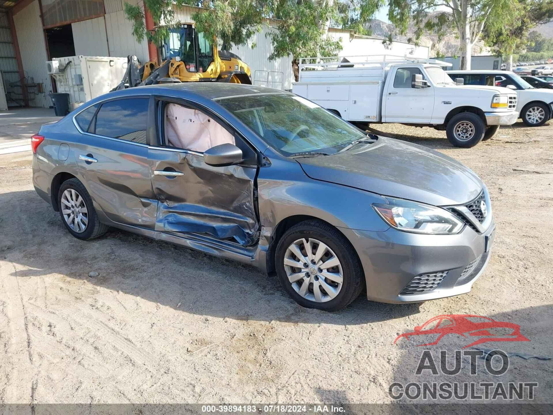 NISSAN SENTRA 2016 - 3N1AB7AP2GY283779