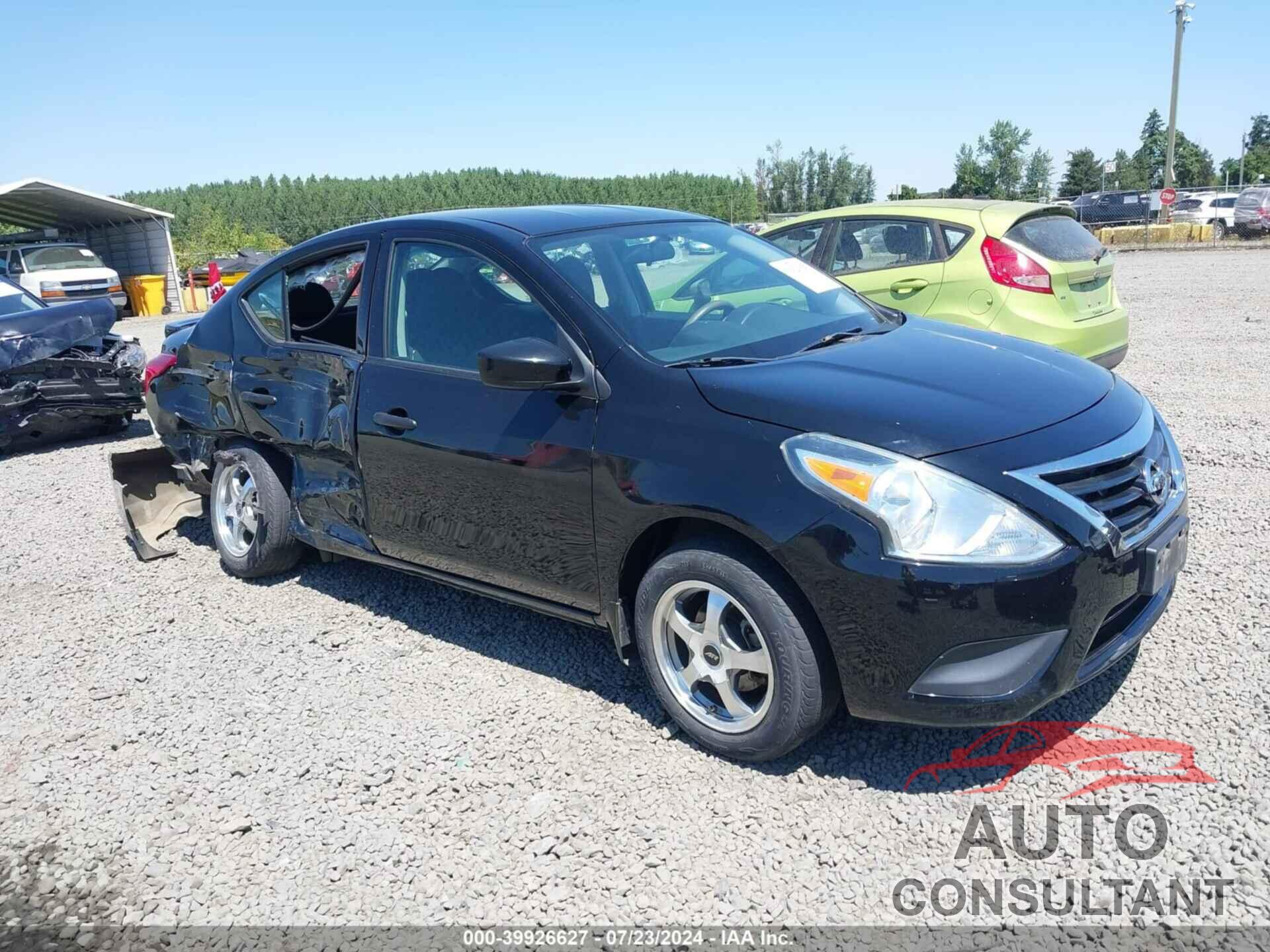 NISSAN VERSA 2016 - 3N1CN7AP1GL847290