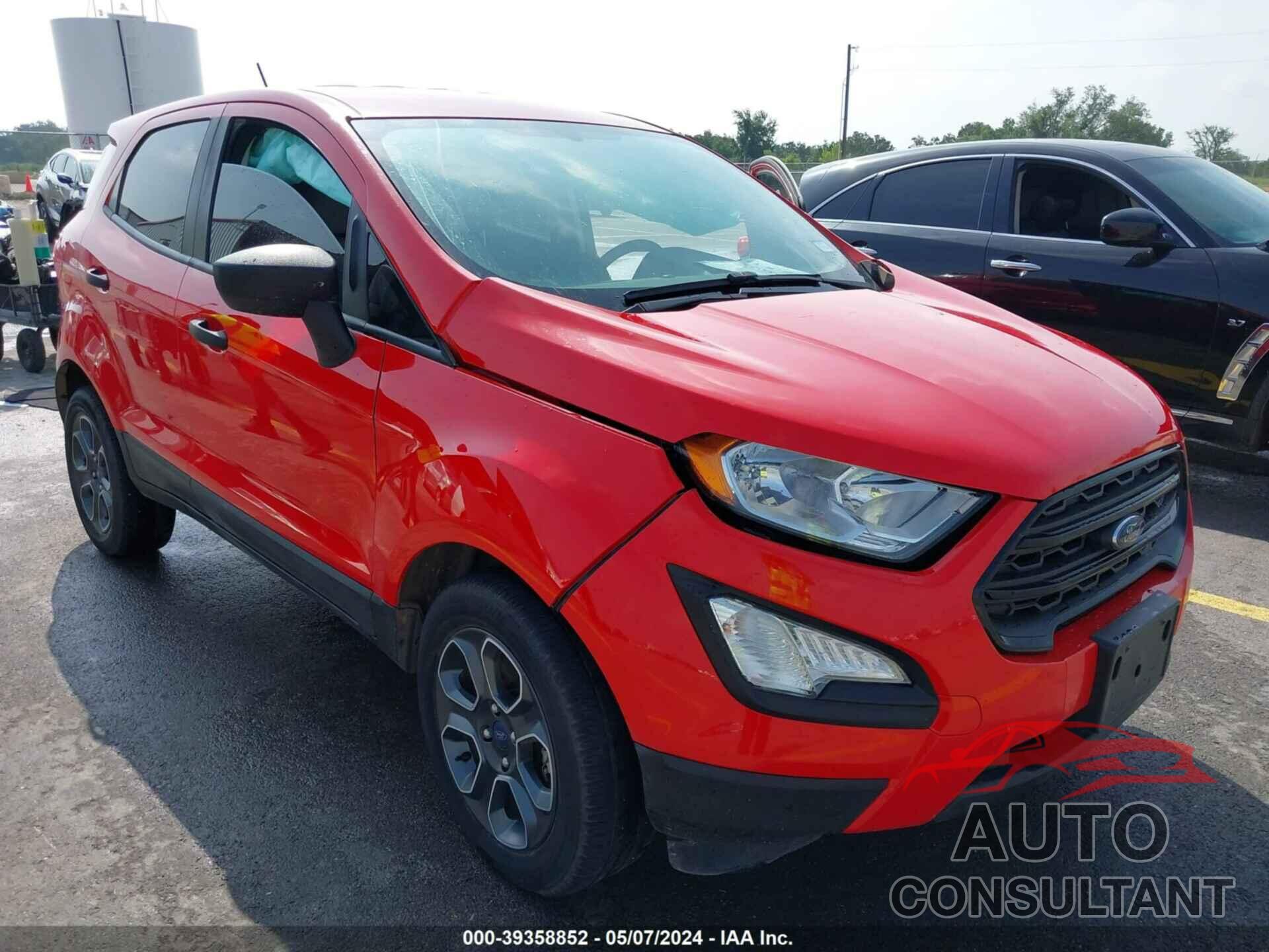 FORD ECOSPORT 2020 - MAJ3S2FE0LC378205