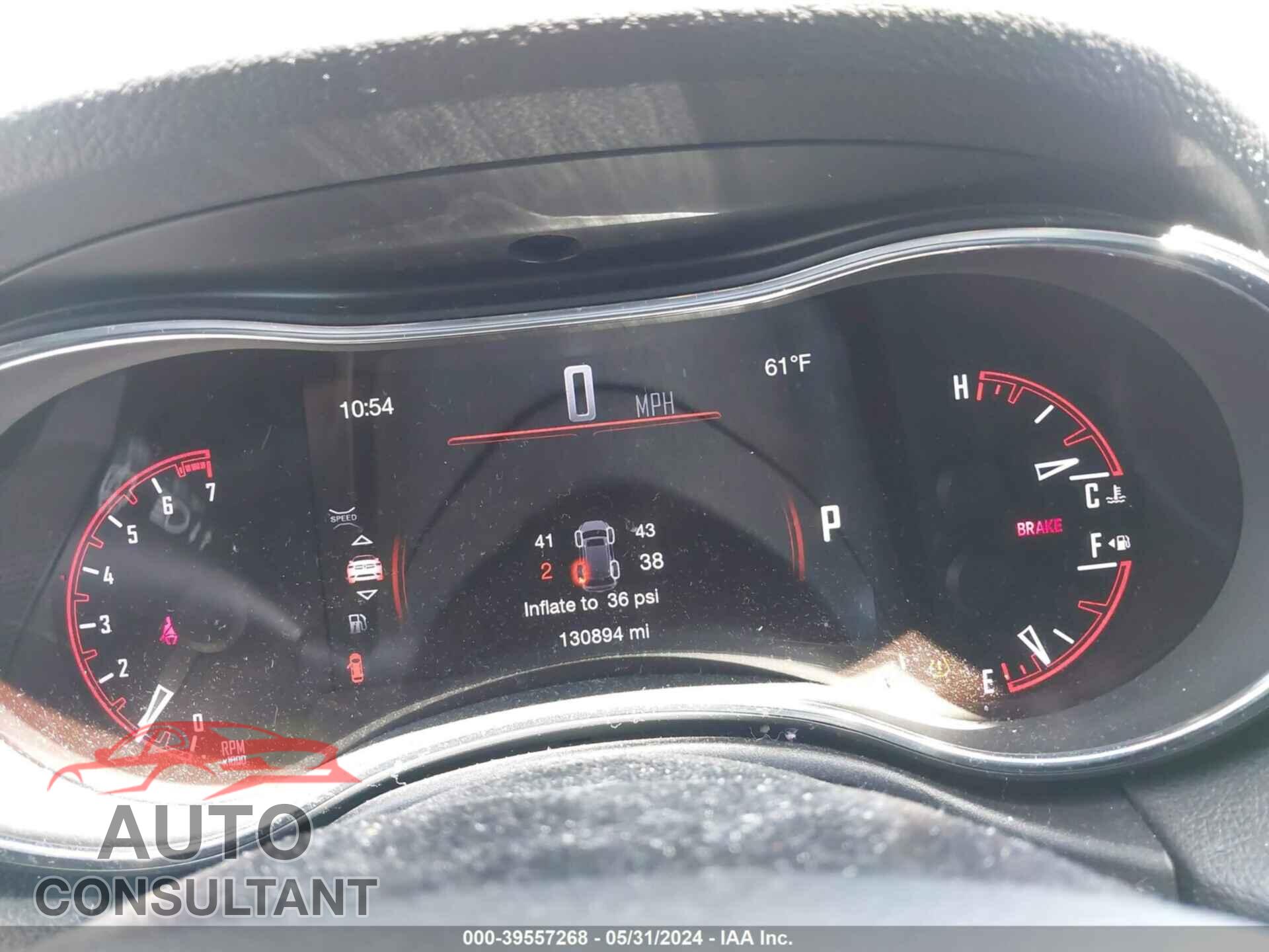 DODGE DURANGO 2017 - 1C4RDJAG2HC905217