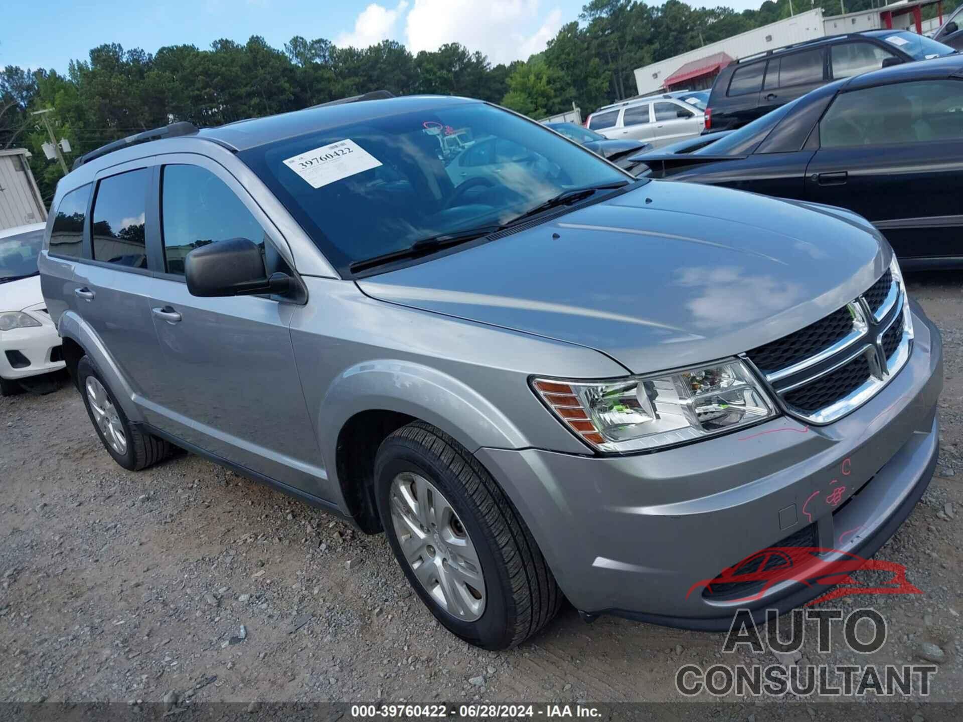 DODGE JOURNEY 2017 - 3C4PDCAB1HT709331