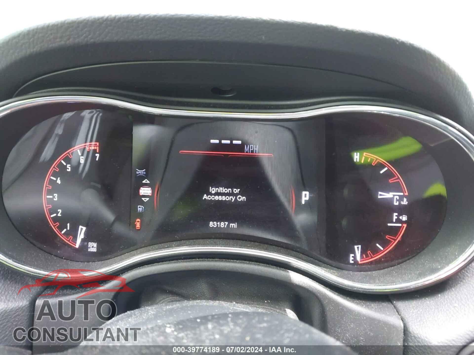DODGE DURANGO 2017 - 1C4RDJDG7HC758064