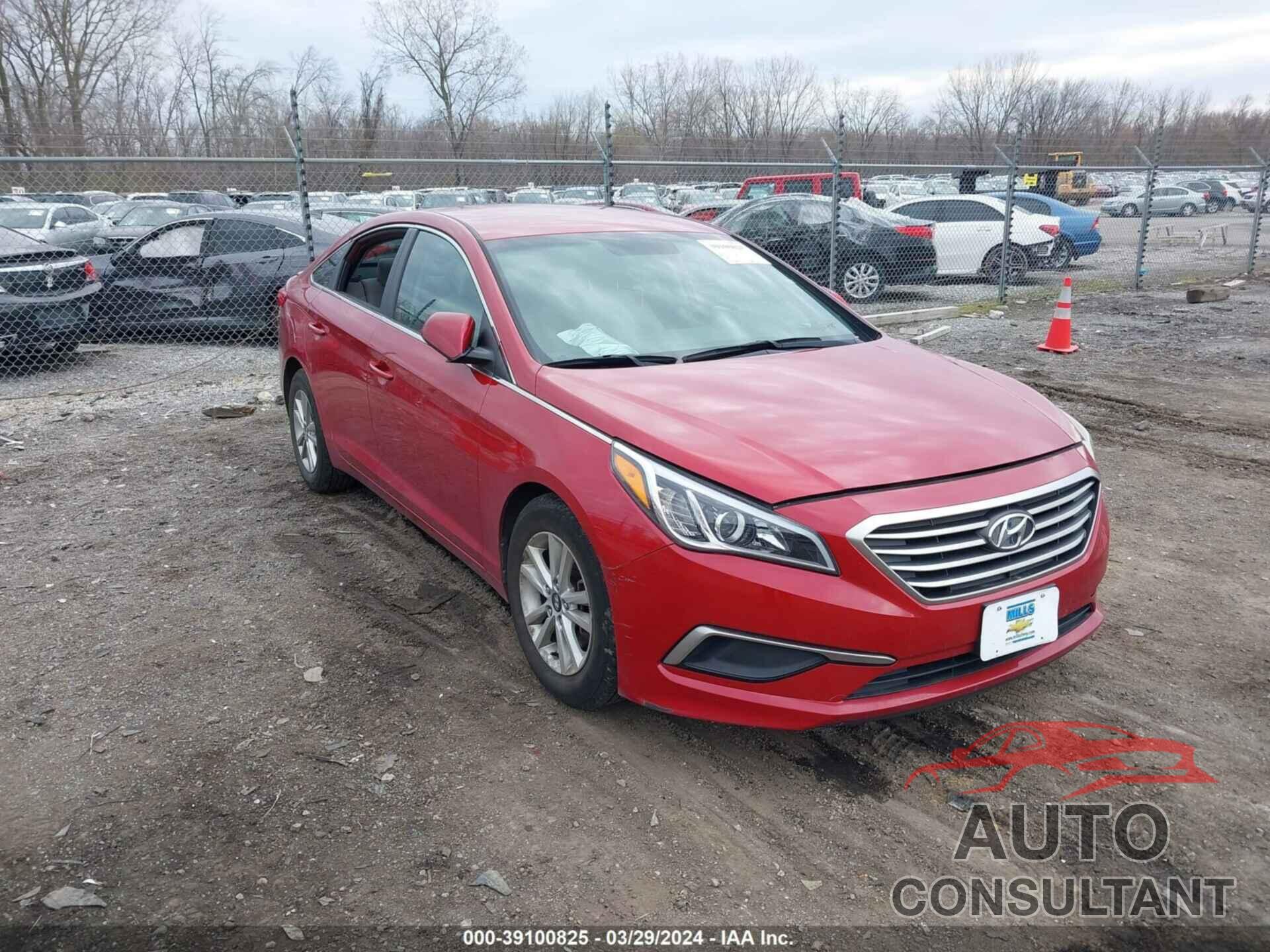 HYUNDAI SONATA 2017 - 5NPE24AFXHH572623